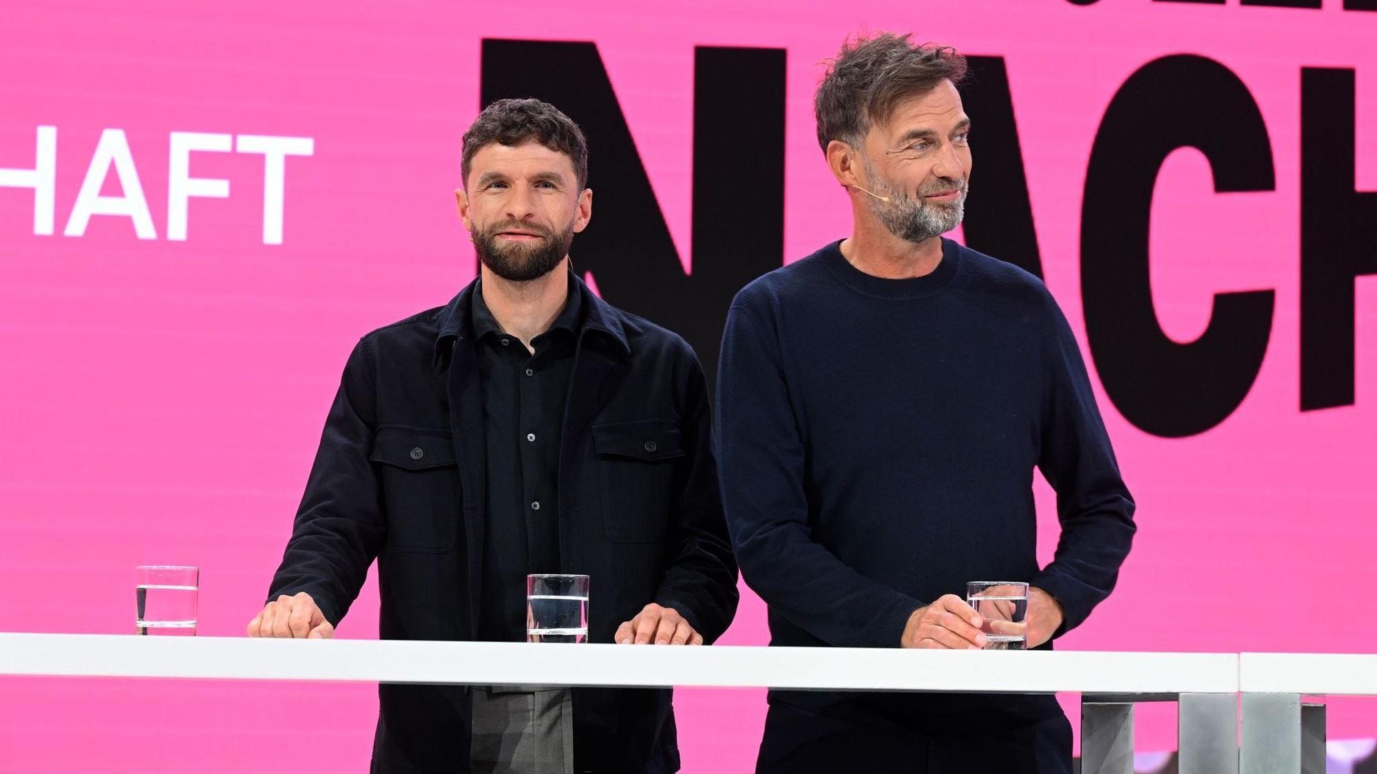 Thomas Müller und Jürgen Klopp