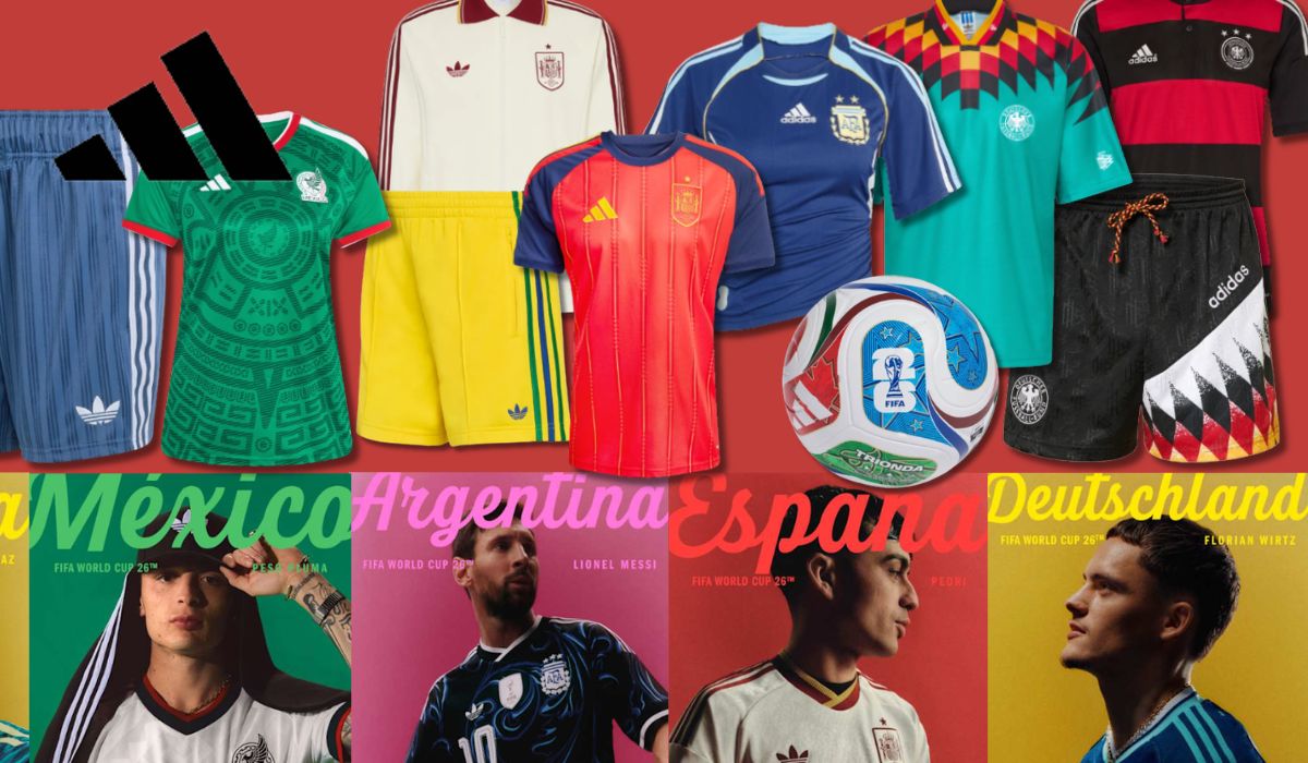 Trikots, Hosen & mehr aus der Adidas Fußball Kollektion.