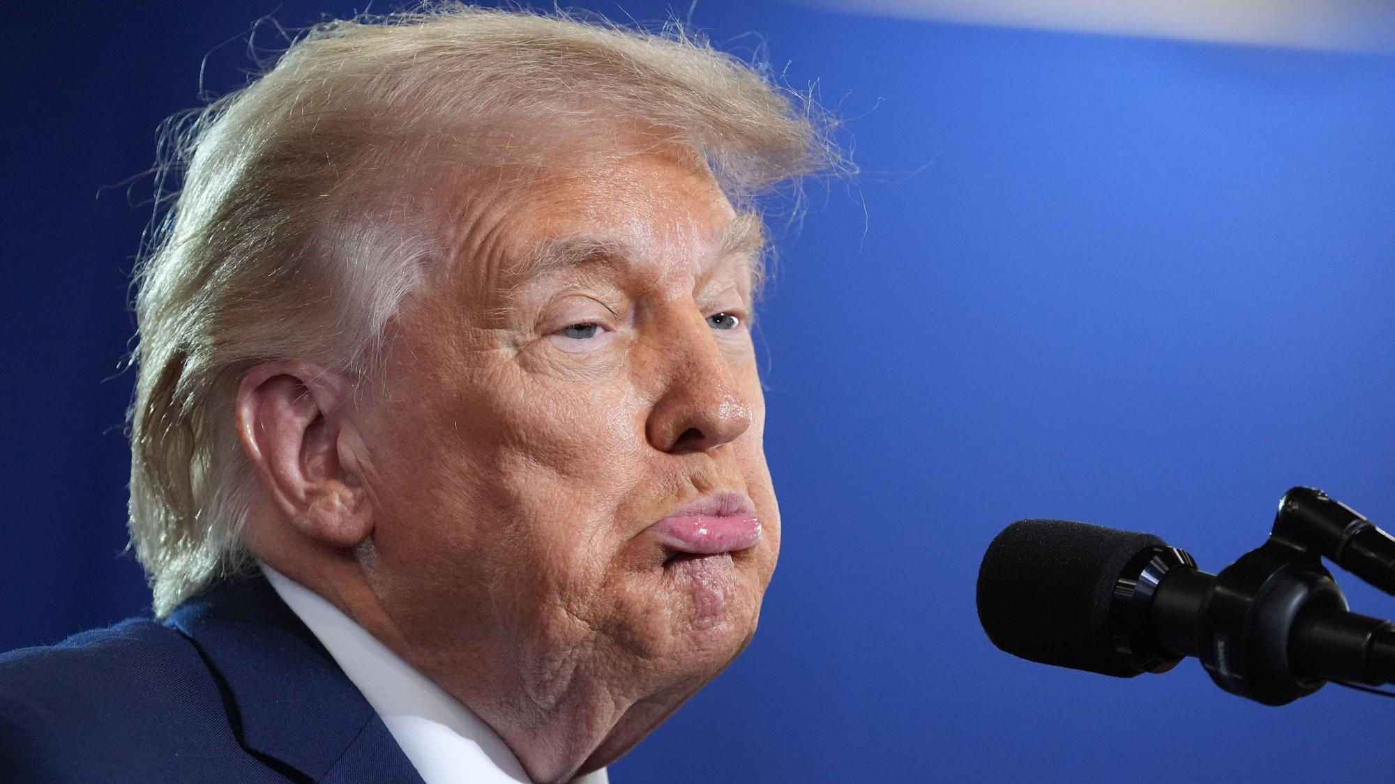 US-Präsident Donald Trump hat sich bei Truth Social verärgert über iranische Medienberichte gezeigt. (Archivbild)