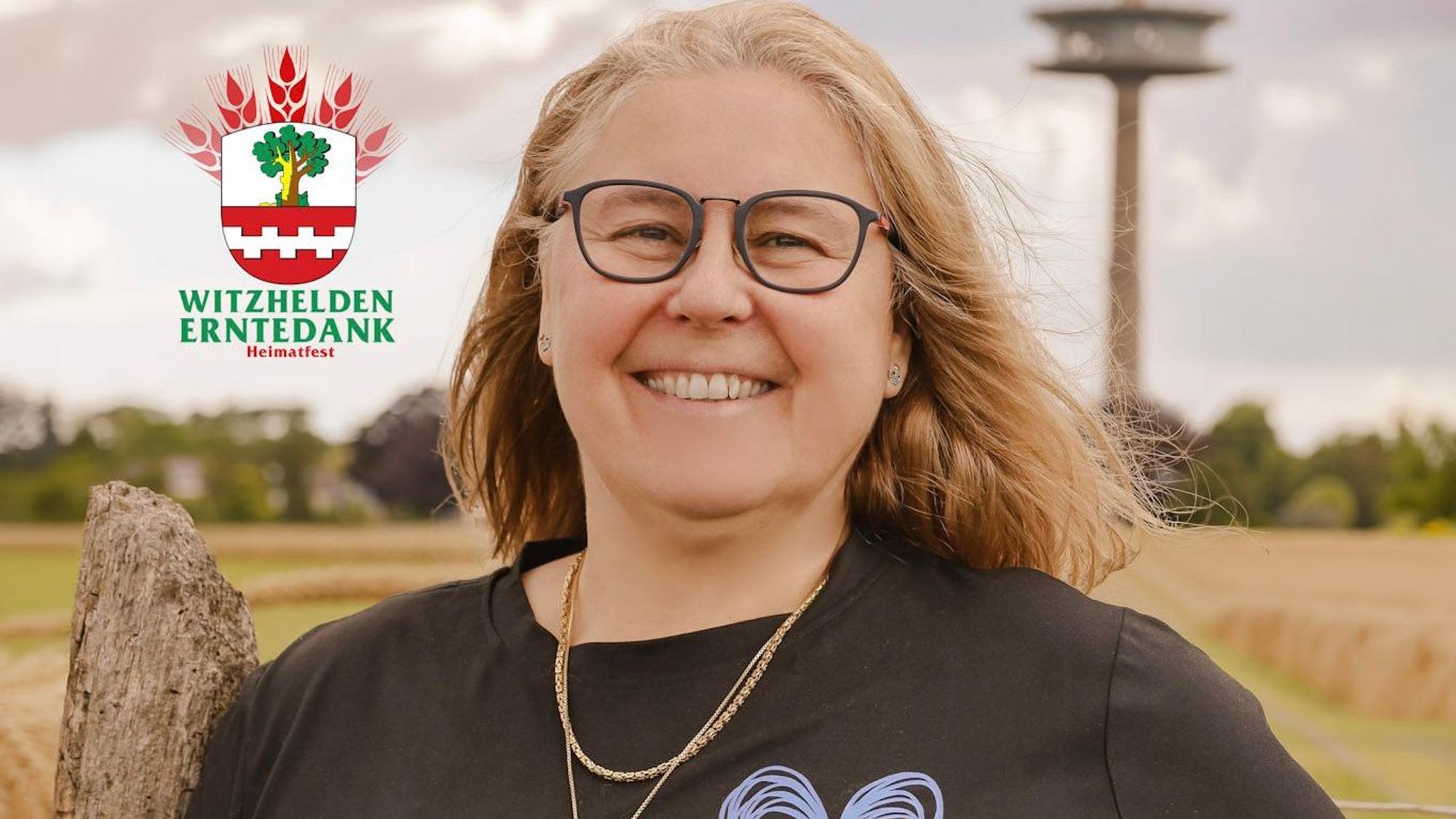 Die neue Witzheldener Erntekönigin Sandy Pauly