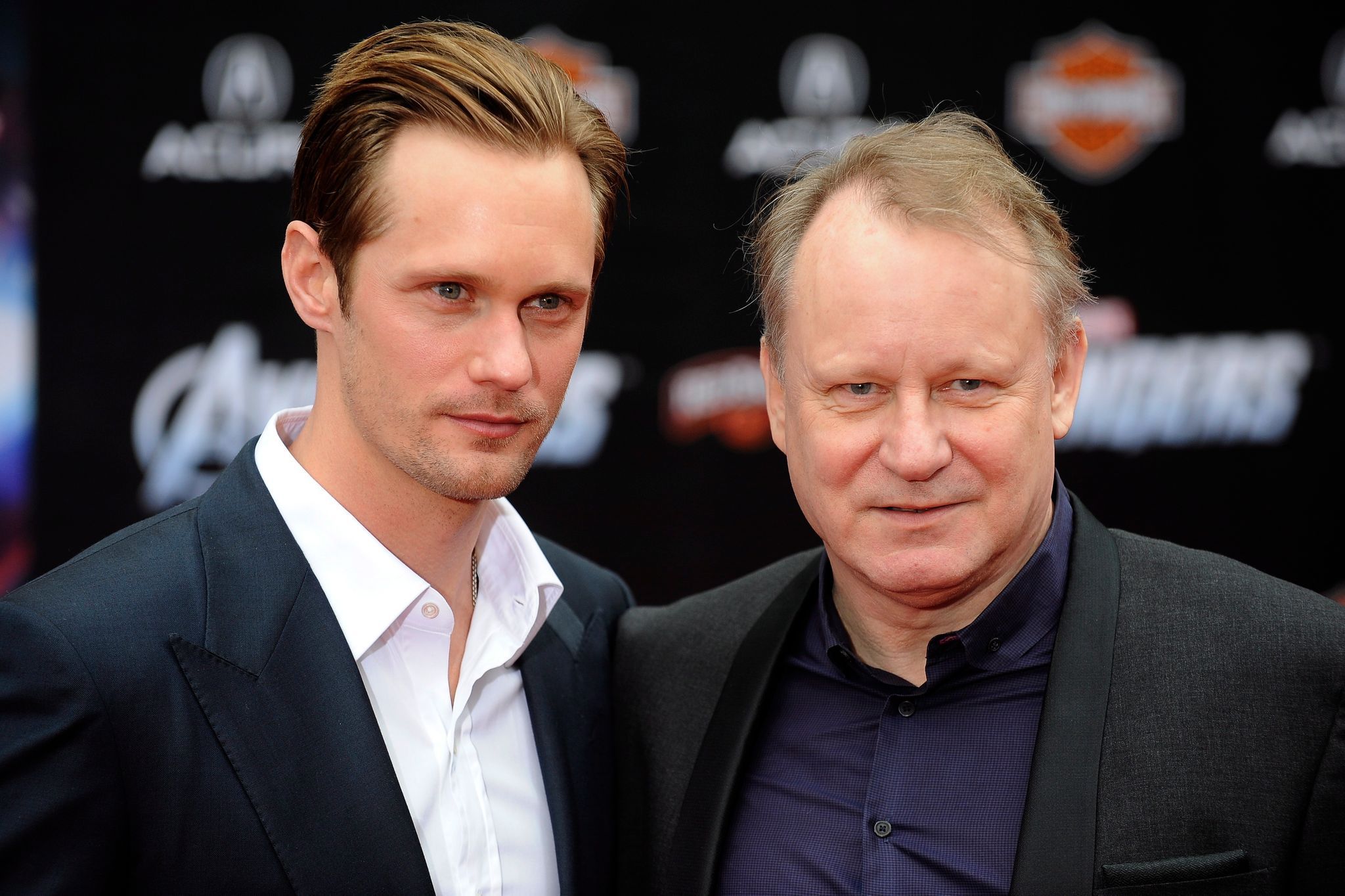 Stellan und Alexander Skarsgard