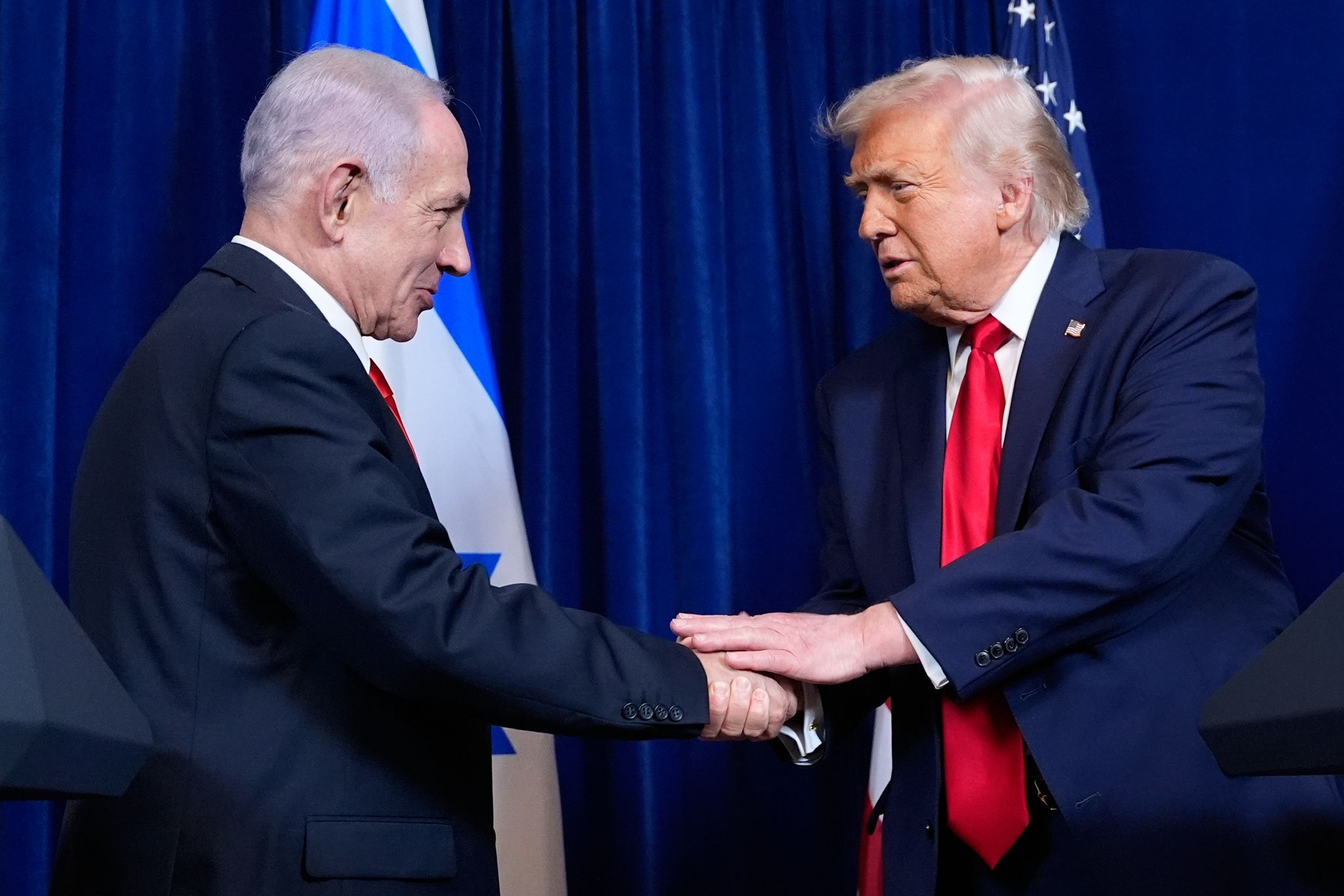 Benjamin Netanjahu und Donald Trump