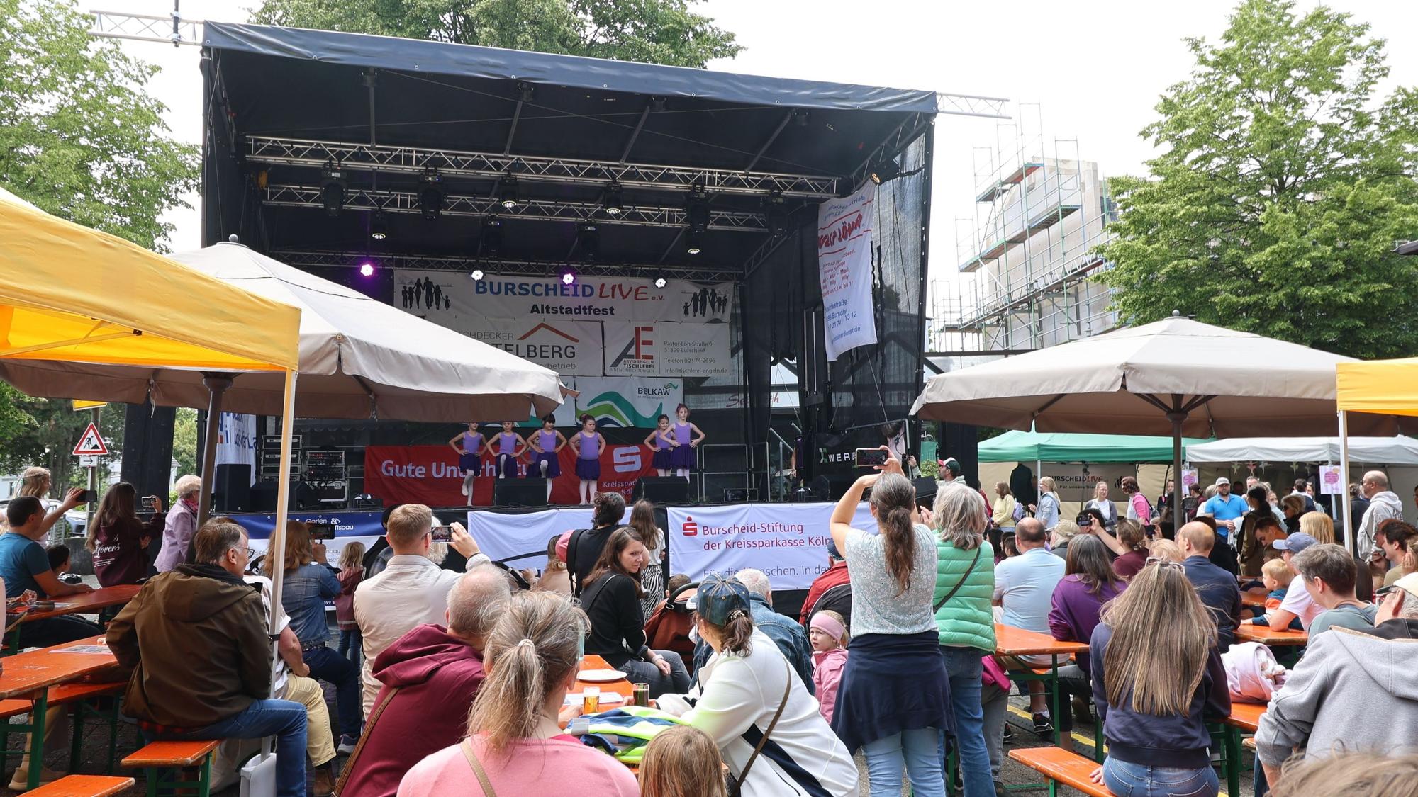 Das Burscheider Altstadtfest im Juni 2026