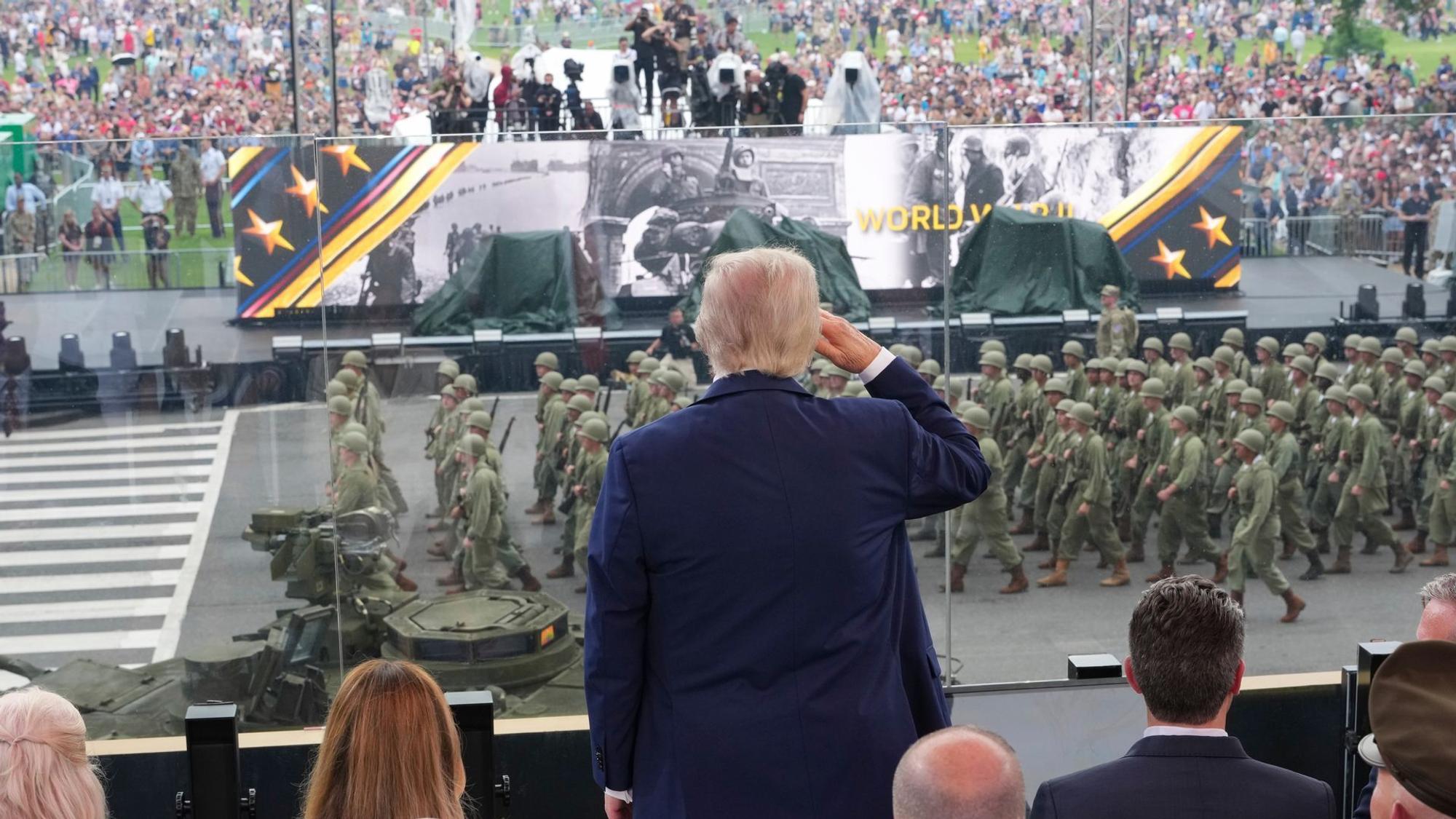Militärparade in Washington