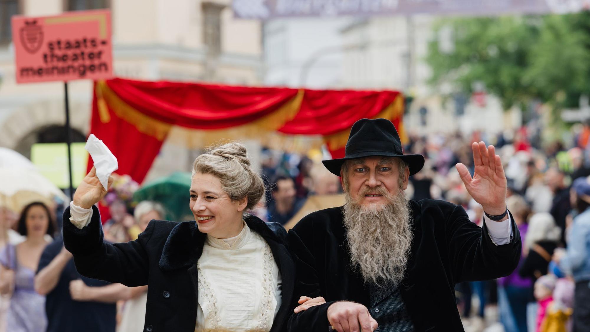 Festumzug 200. Geburtstag von Theaterherzog Georg II.