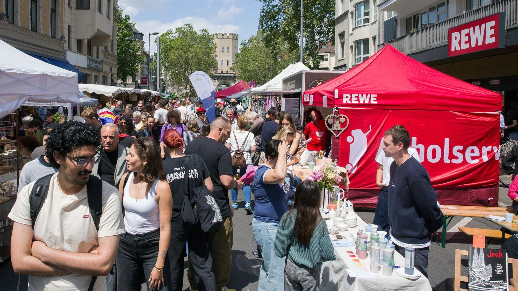 Das Südstadtfest zog zahlreiche Besucher an.