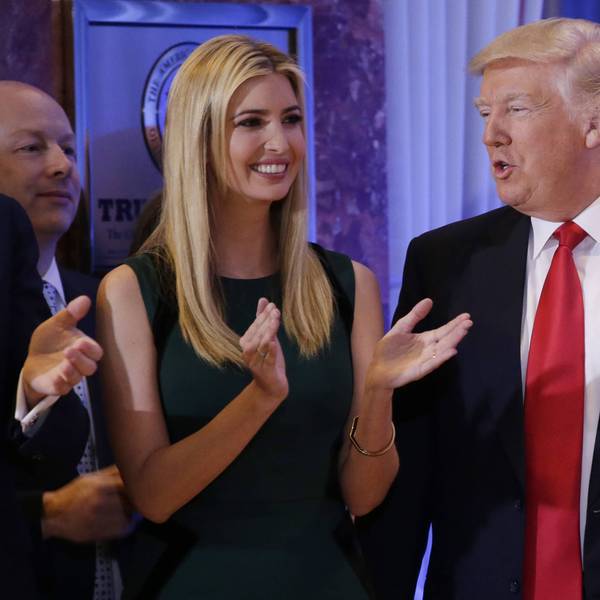 Donald Trump zusammen mit seiner Tochter Ivanka. (Archivbild)