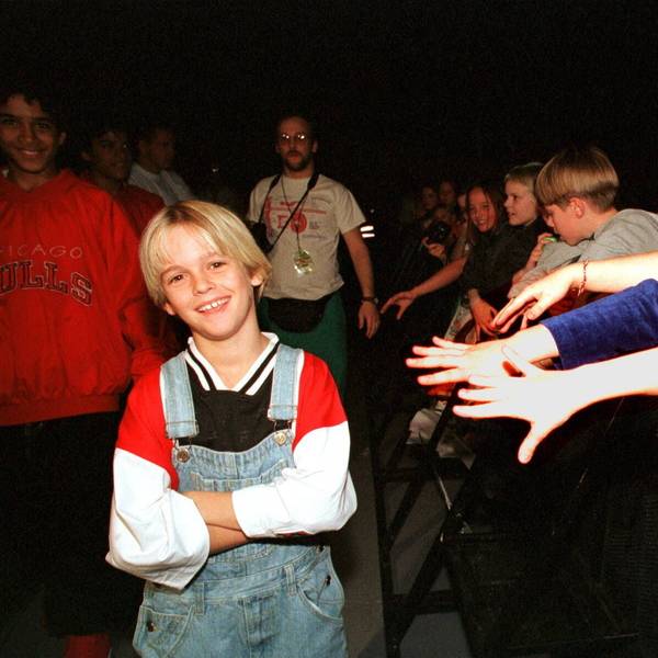 Aaron Carter und seine Fans.