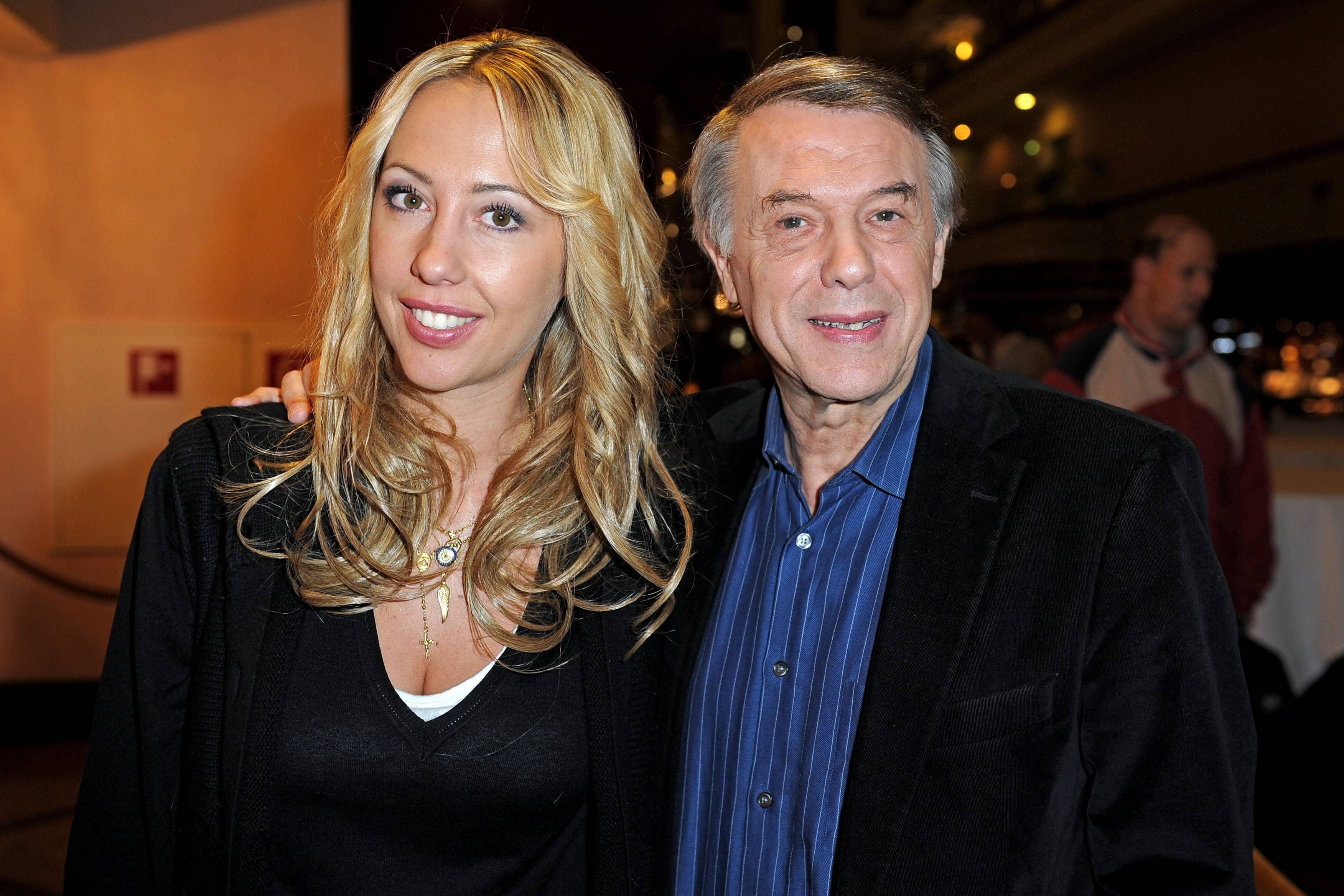 Salvatore Adamo mit seiner Tochter Amelie Adamo.