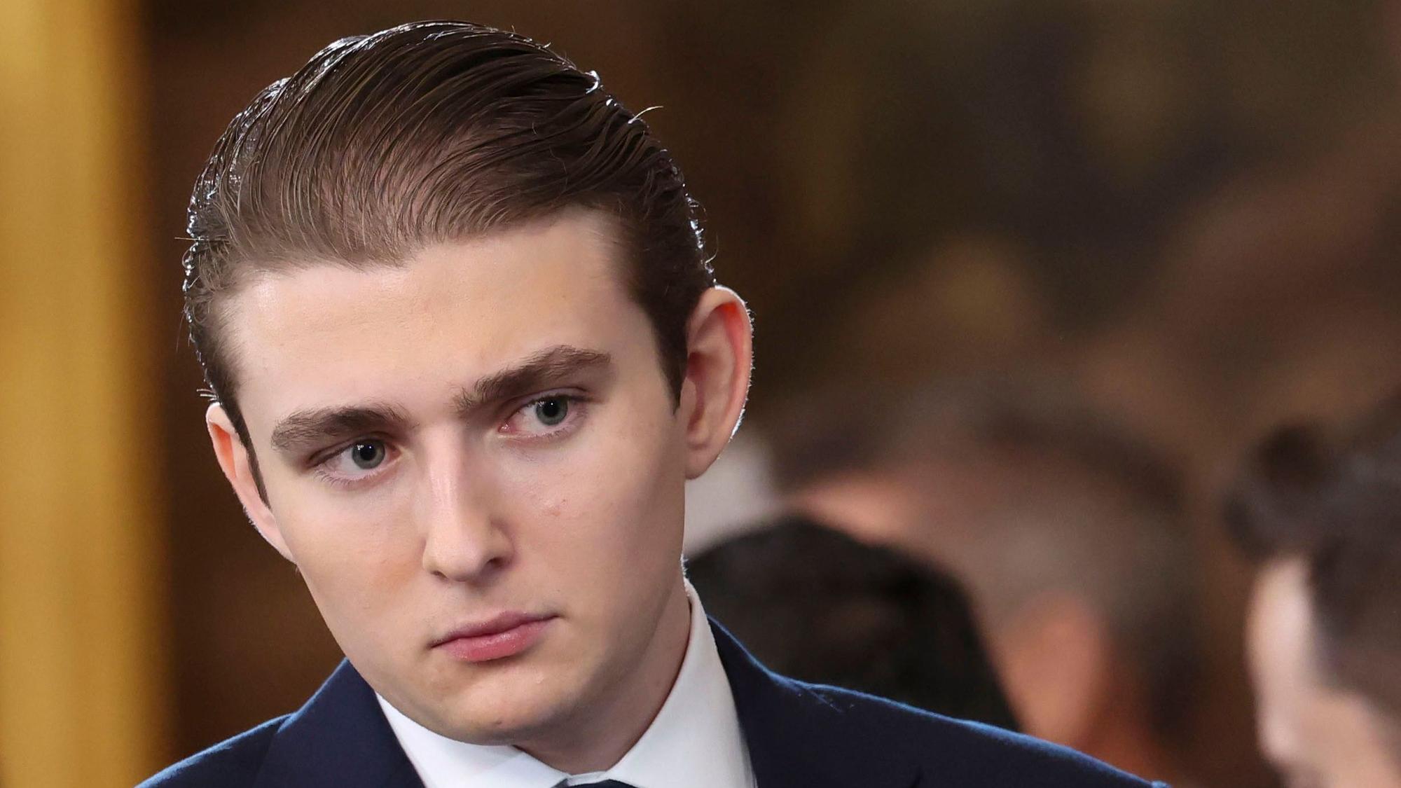 Barron Trump studiert an der New York University.