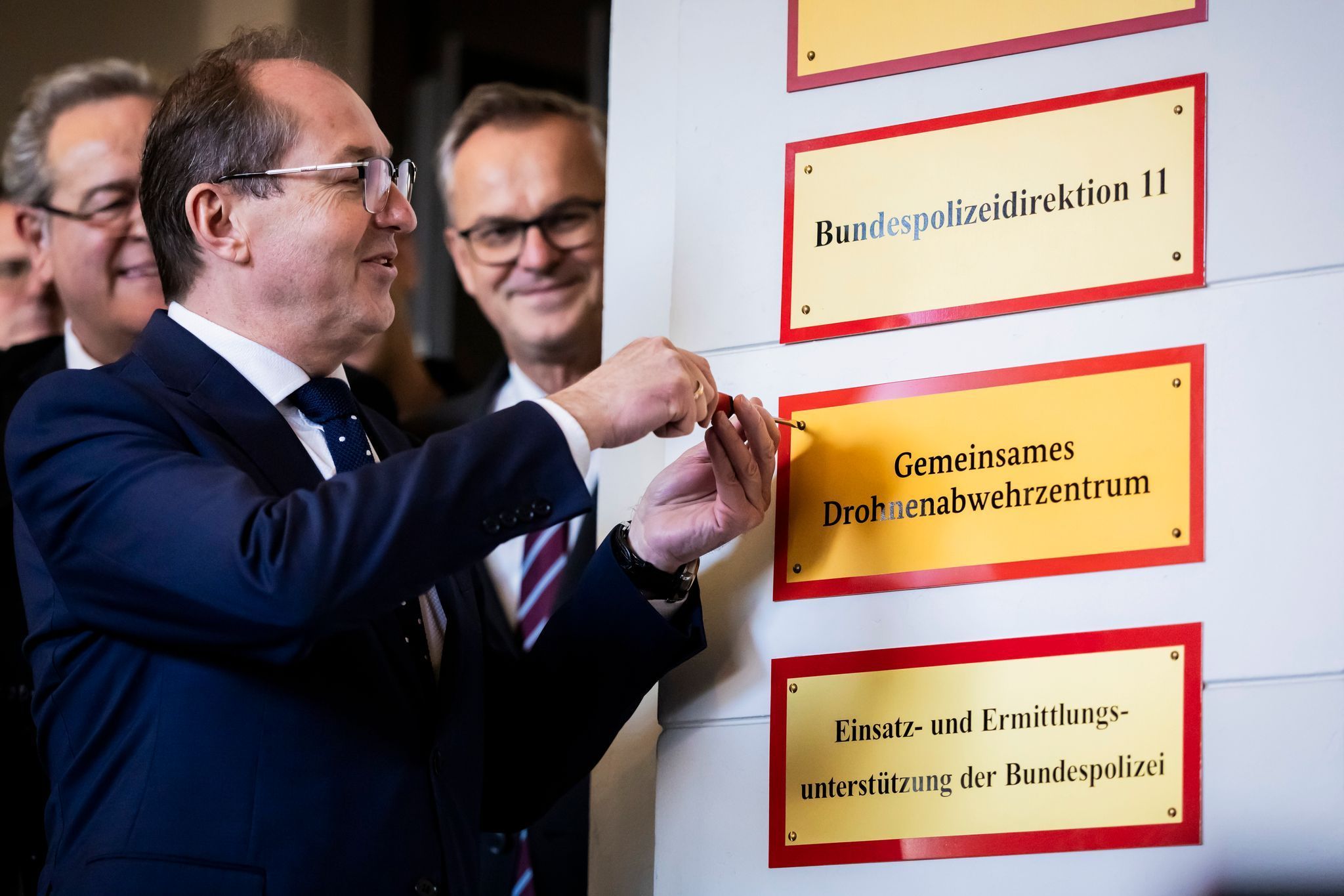 Eröffnung des Gemeinsamen Drohnenabwehrzentrums (GDAZ)