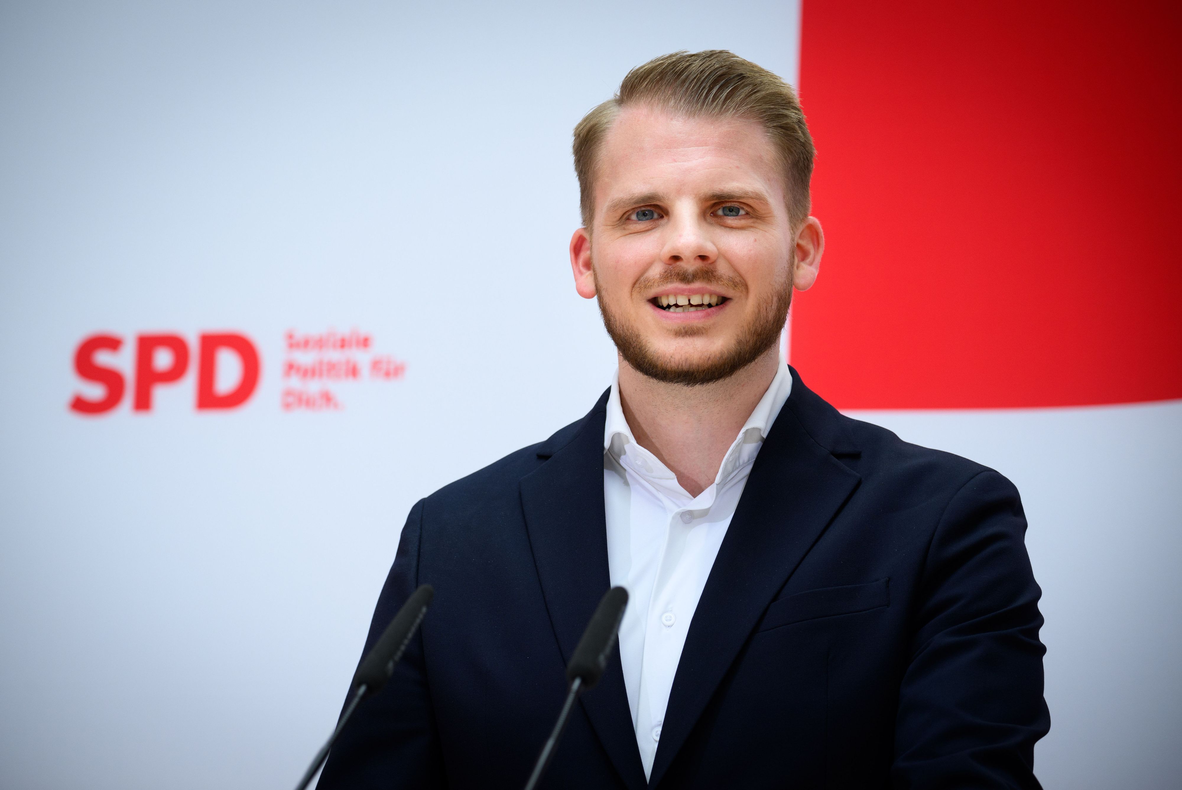 Tim Klüssendorf, Bundestagsabgeordneter aus Lübeck, ist seit 2025 Generalsekretär der Bundes-SPD.