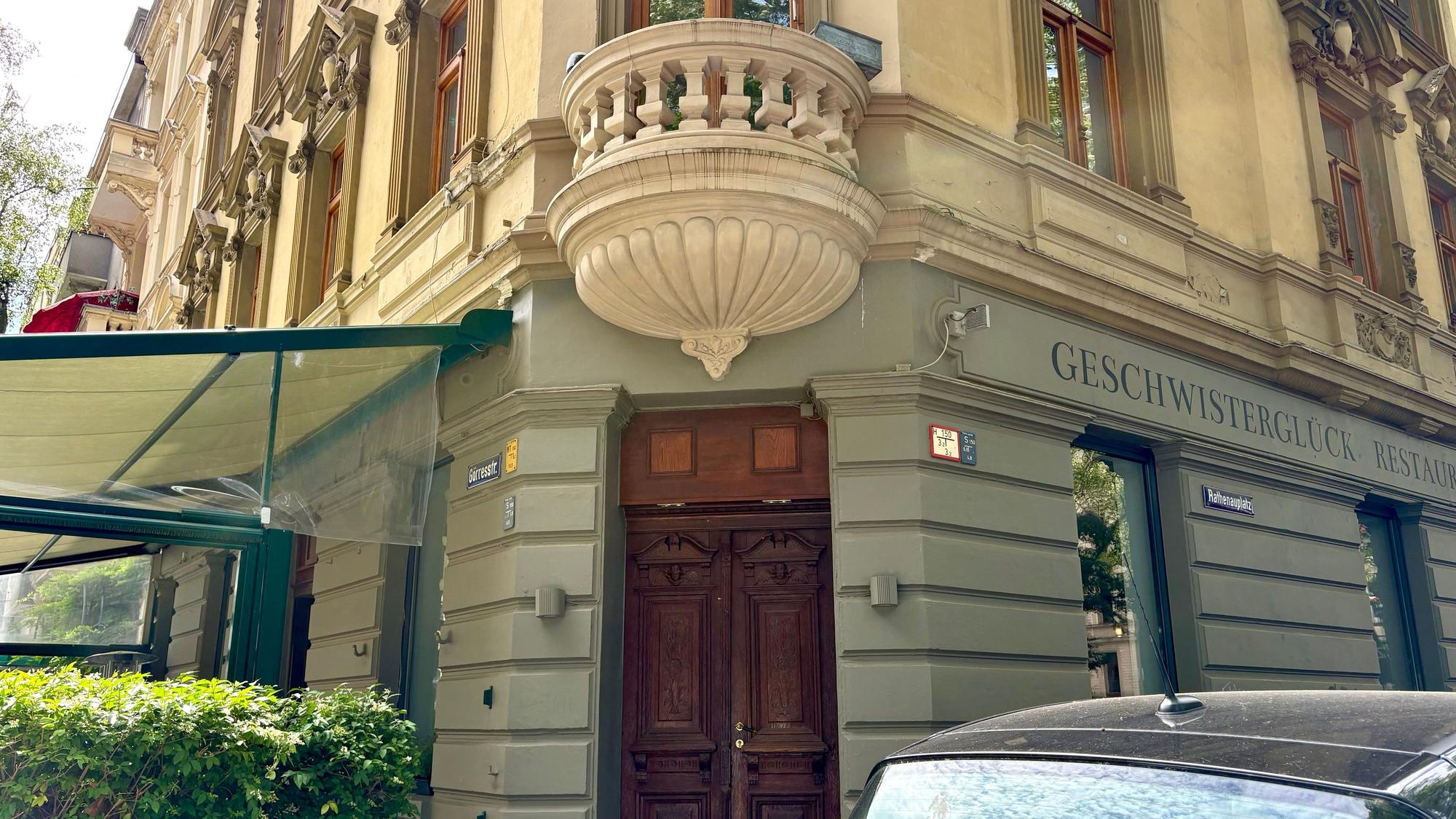 Brasserie Sante in der Entstehungsphase im ehemaligen Geschwisterglück.