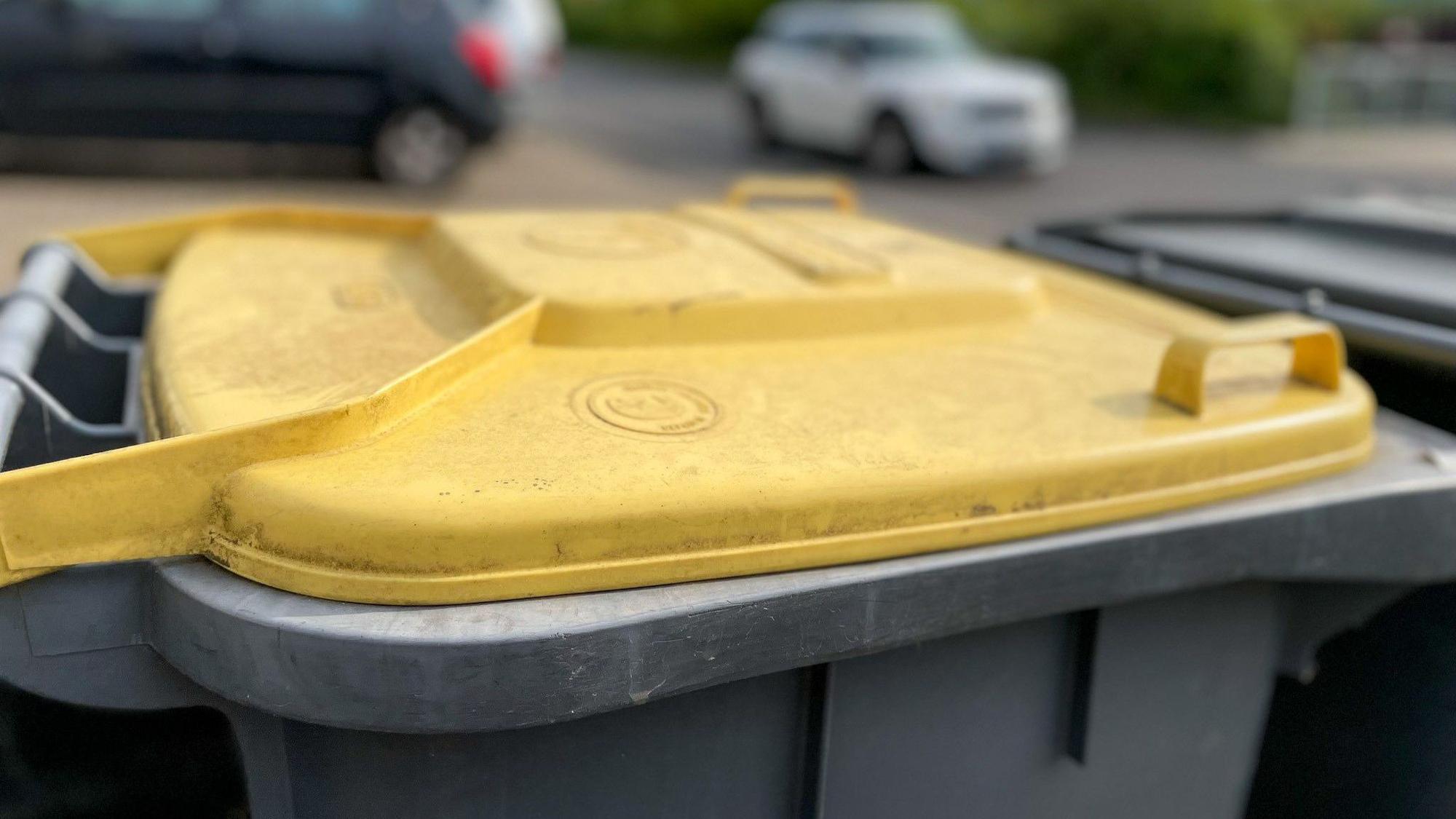 Eine Gelbe Tonne. (Symbolfoto)