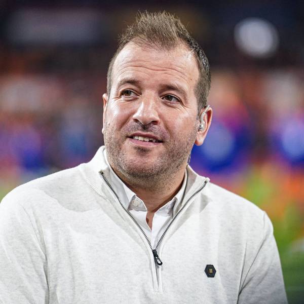 Rafael van der Vaart als TV-Experte.