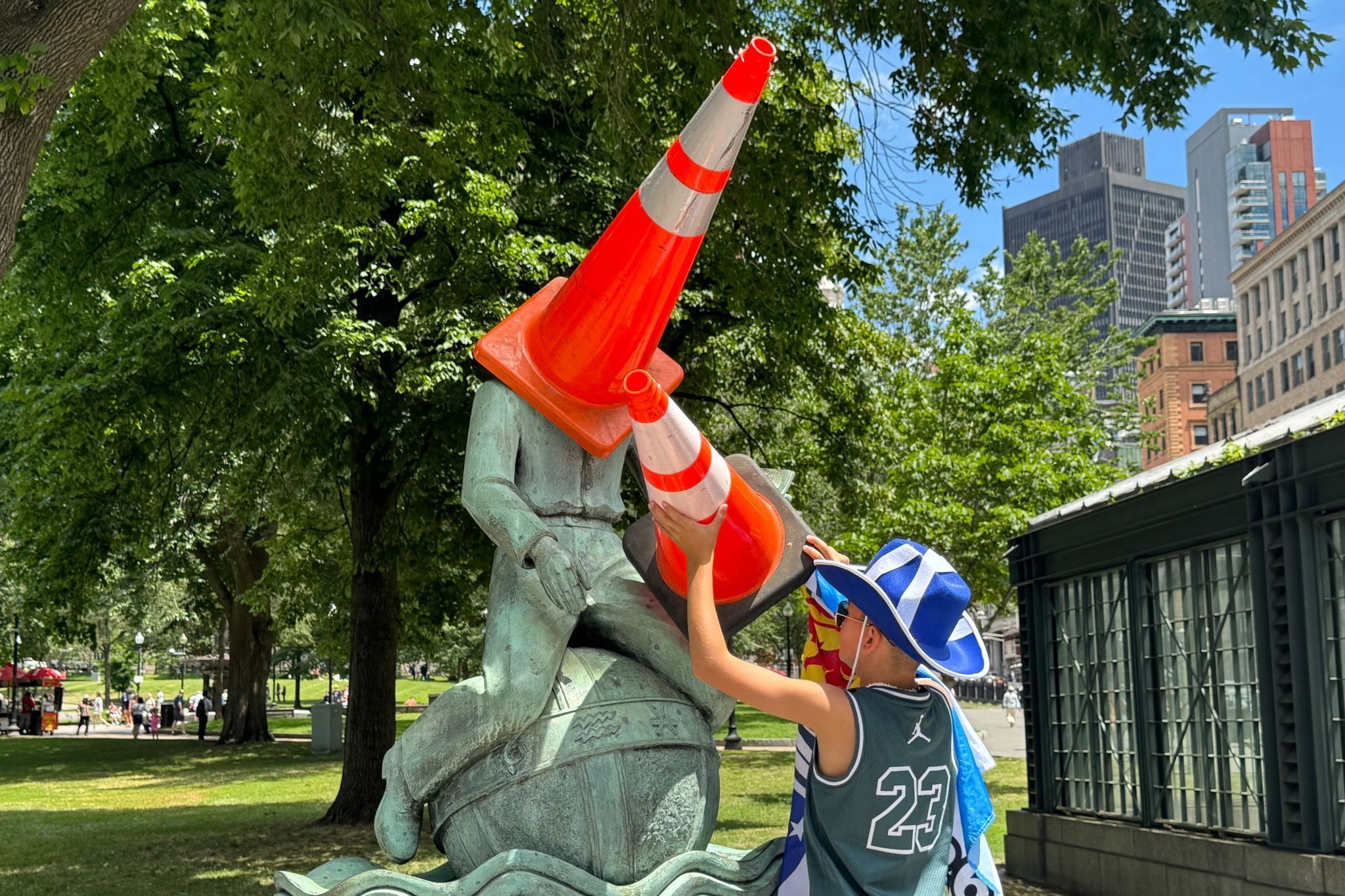 WM 2026 - Schottische Fans in Boston