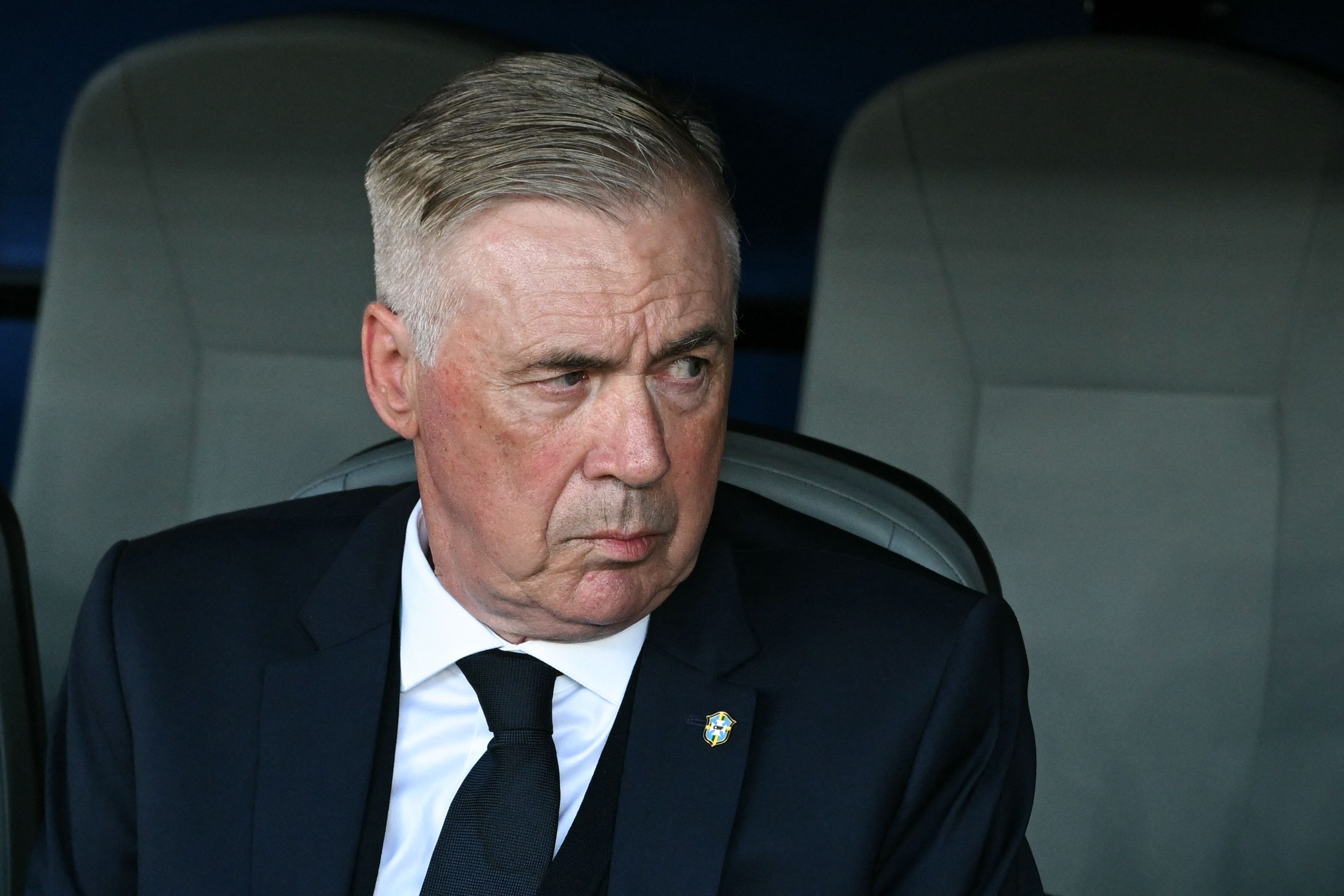 Brasiliens Trainer Carlo Ancelotti