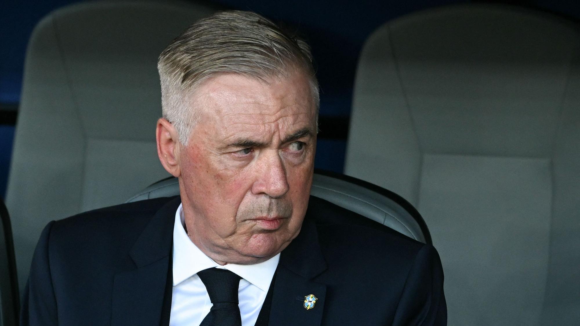 Brasiliens Trainer Carlo Ancelotti