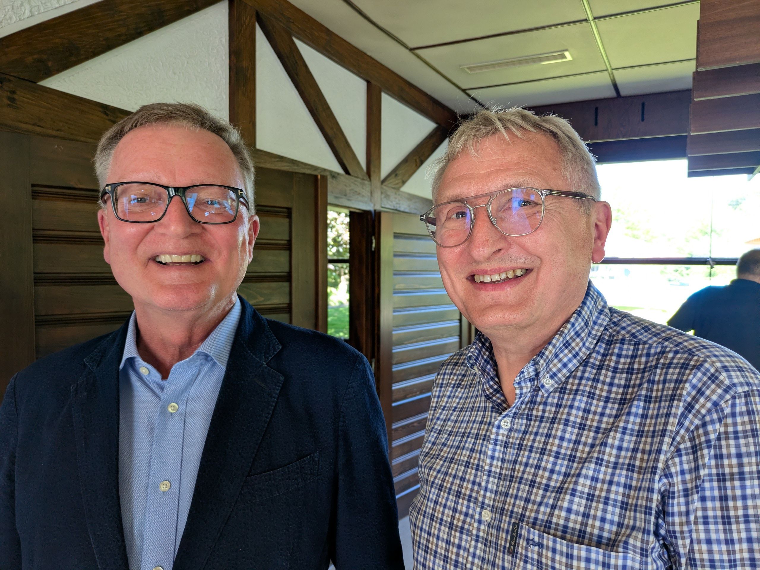Winfried Leßmann und Andreas Rotterdam