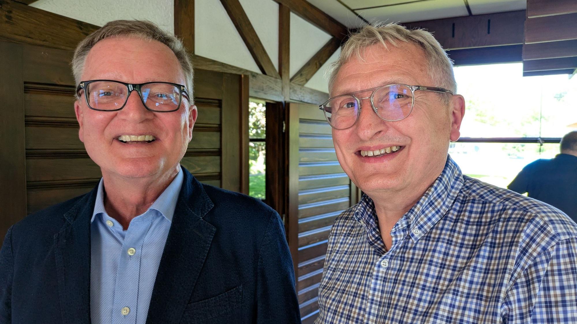 Winfried Leßmann und Andreas Rotterdam