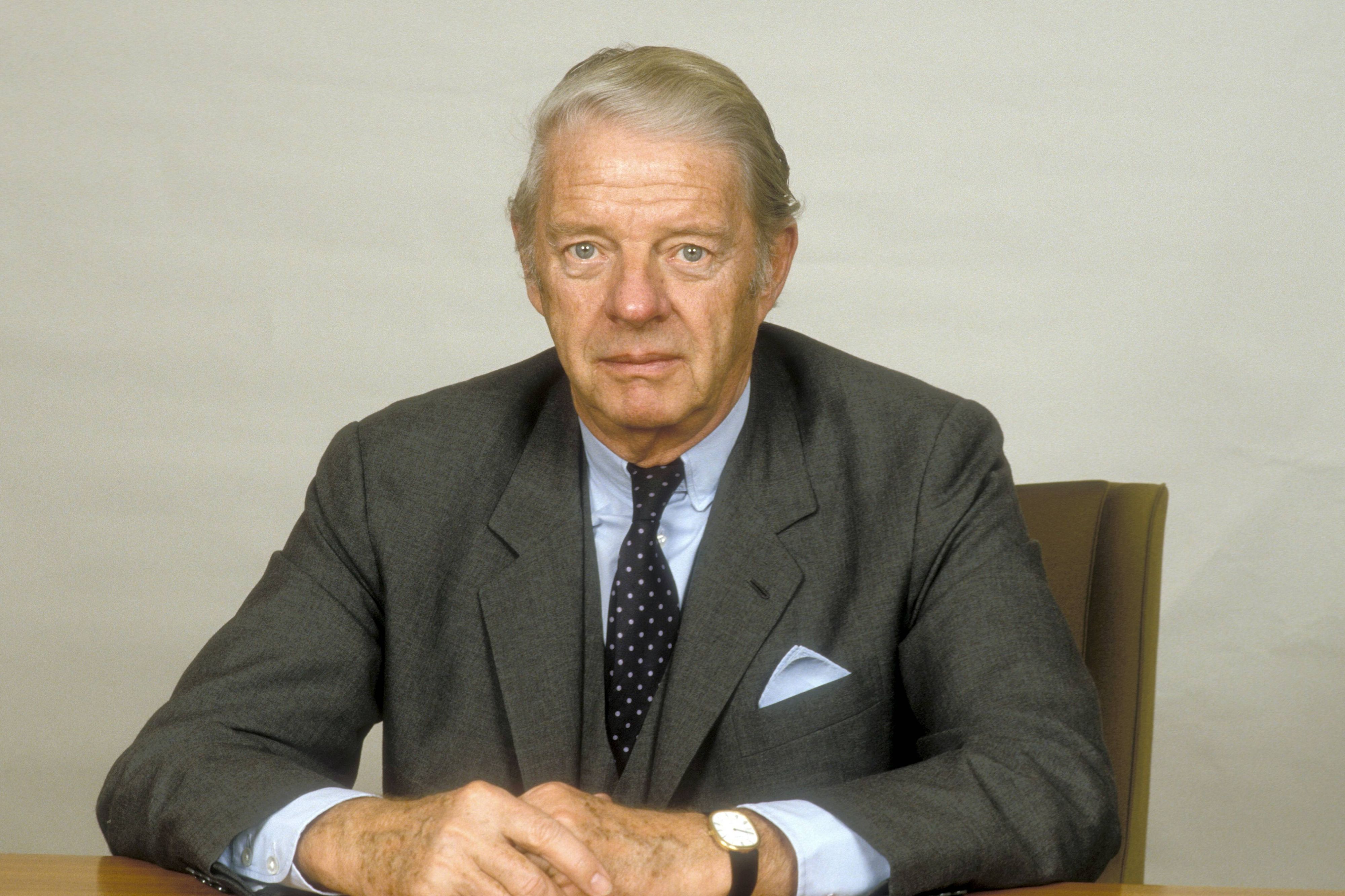 Otto Wolff von Amerongen (GER/Präsident DIHT) - Köln; Aufnahmedatum geschÃ¤tzt