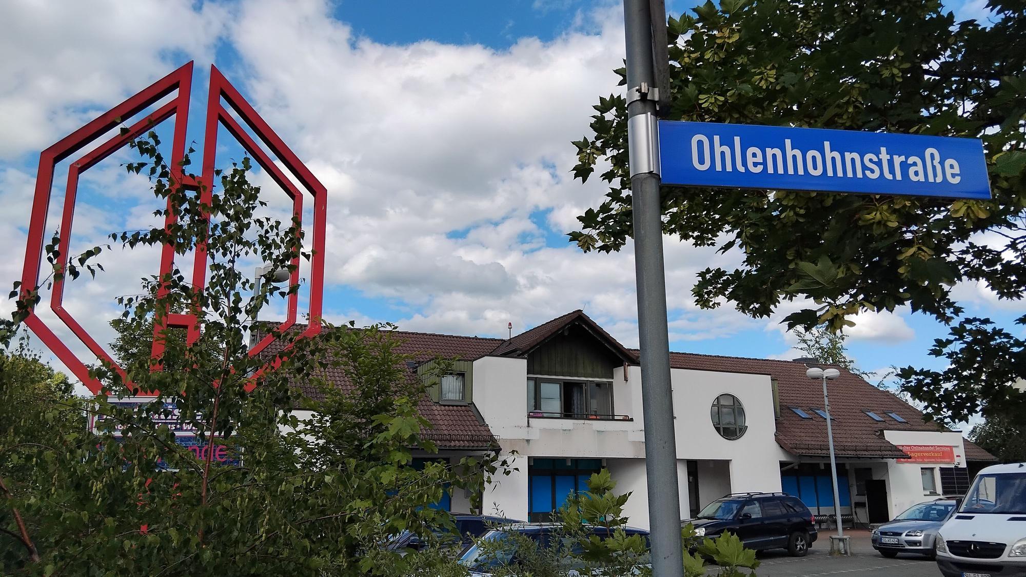 Früheres Supermarktgebäude im Zentrum von Neunkirchen-Seelscheid