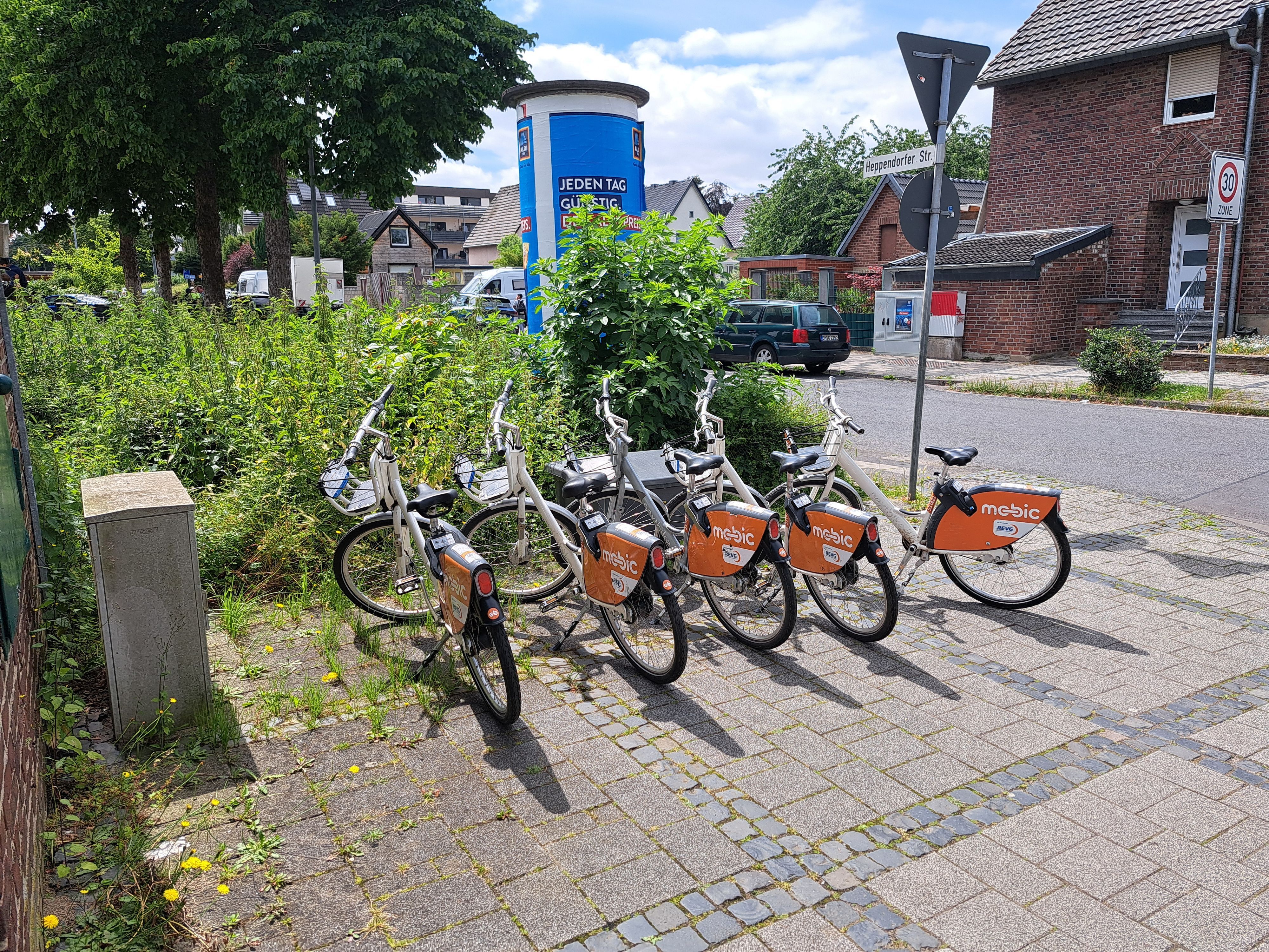 Das Bild zeigt den Leihstandort.