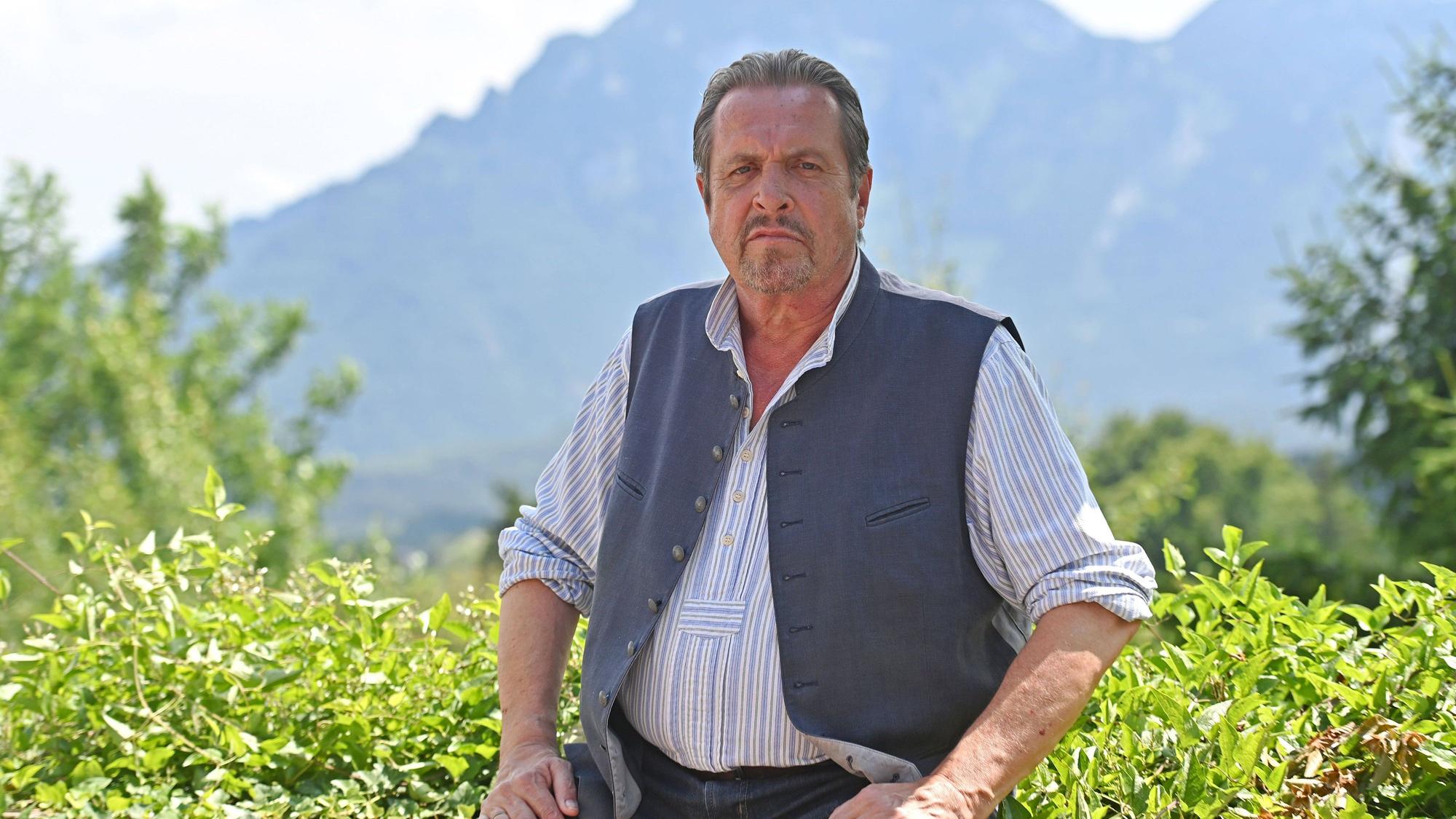 Schauspieler Andreas Giebel posiert.