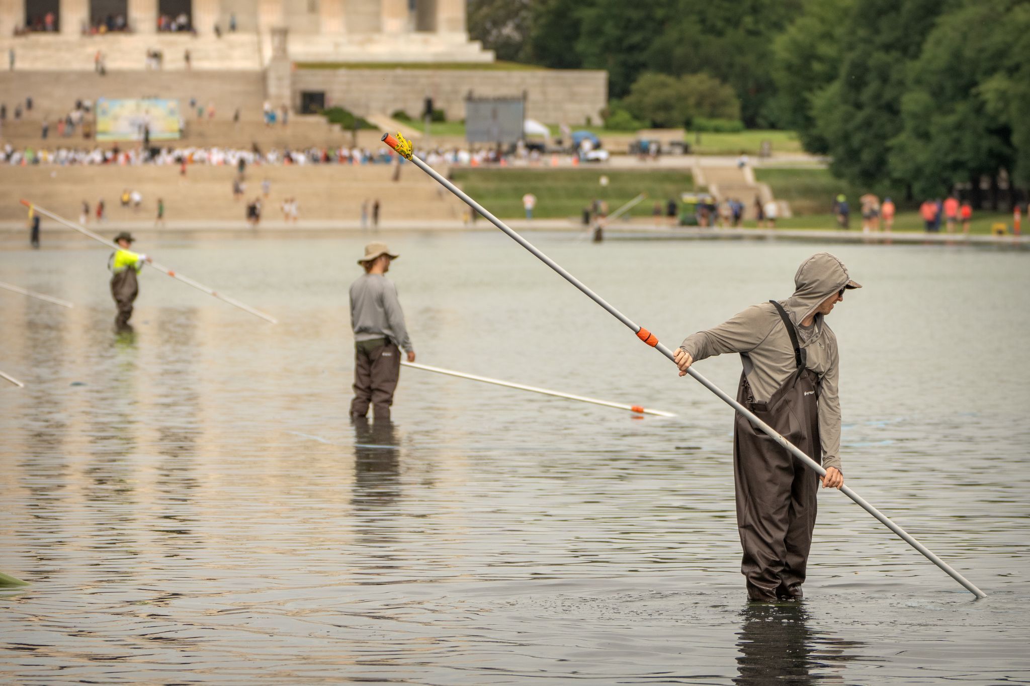 Reflecting Pool am Lincoln Memorial