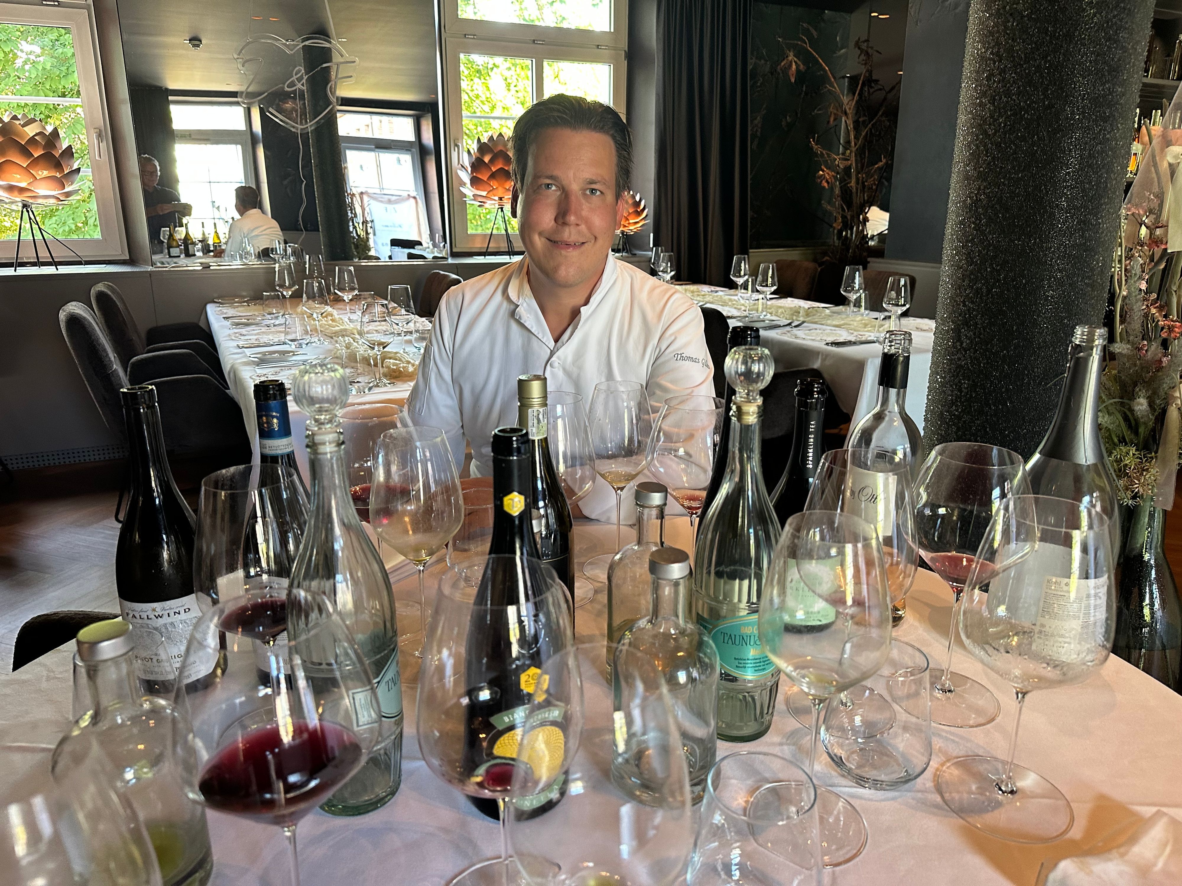 Der Test ist beendet, Küchenchef Thomas Gilles ist zufrieden.