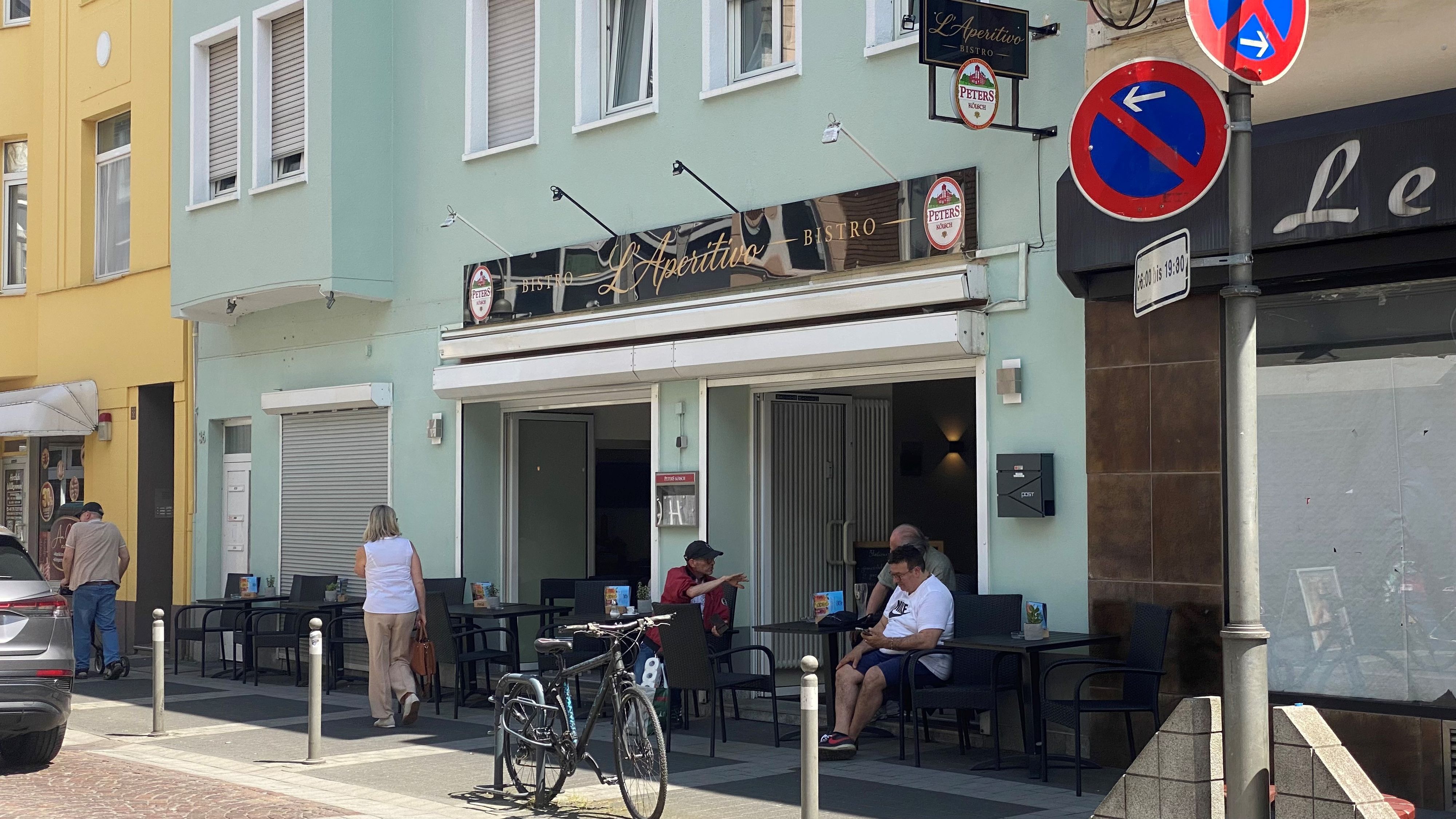 Zu sehen ist das Bistro an der Kölnstraße.