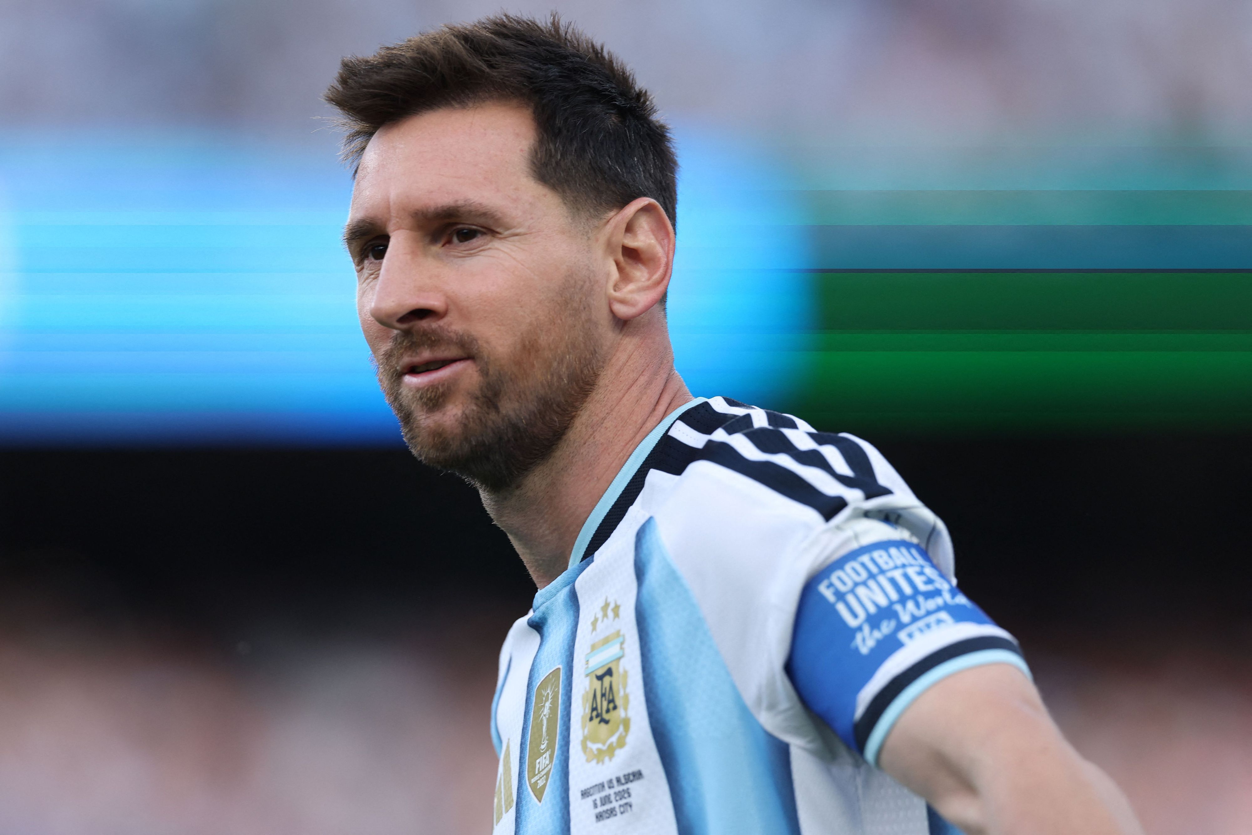 Lionel Messi bei der WM.