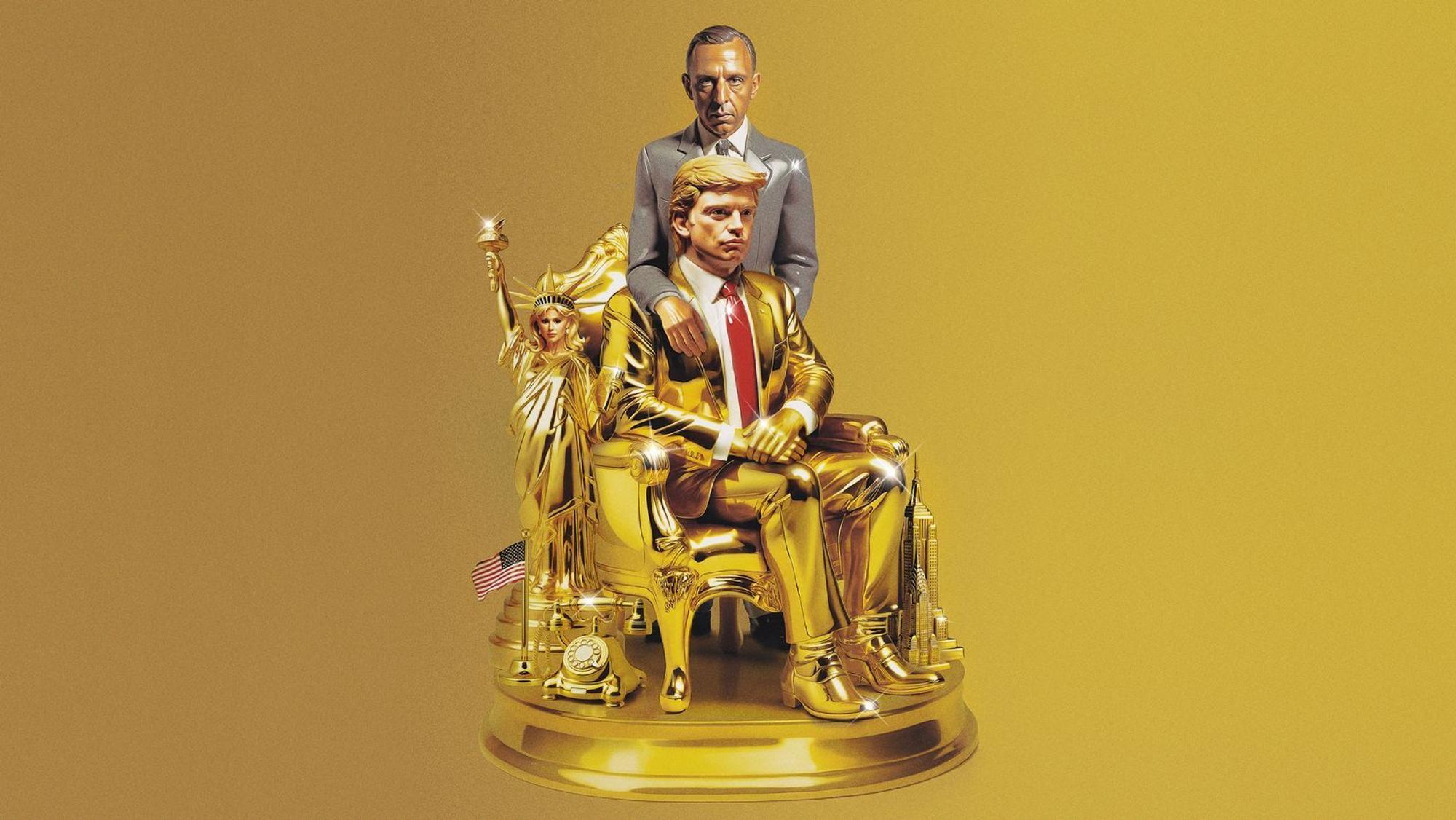 Wie wurde Donald Trump zu dem machthungrigen und skrupellosen Menschen, der er heute zu sein scheint: „The Apprentice - The Trump Story“ sucht nach Antworten in der Vergangenheit und bei Trumps Mentor. (Bild: ZDF/DCM Film Distribution)