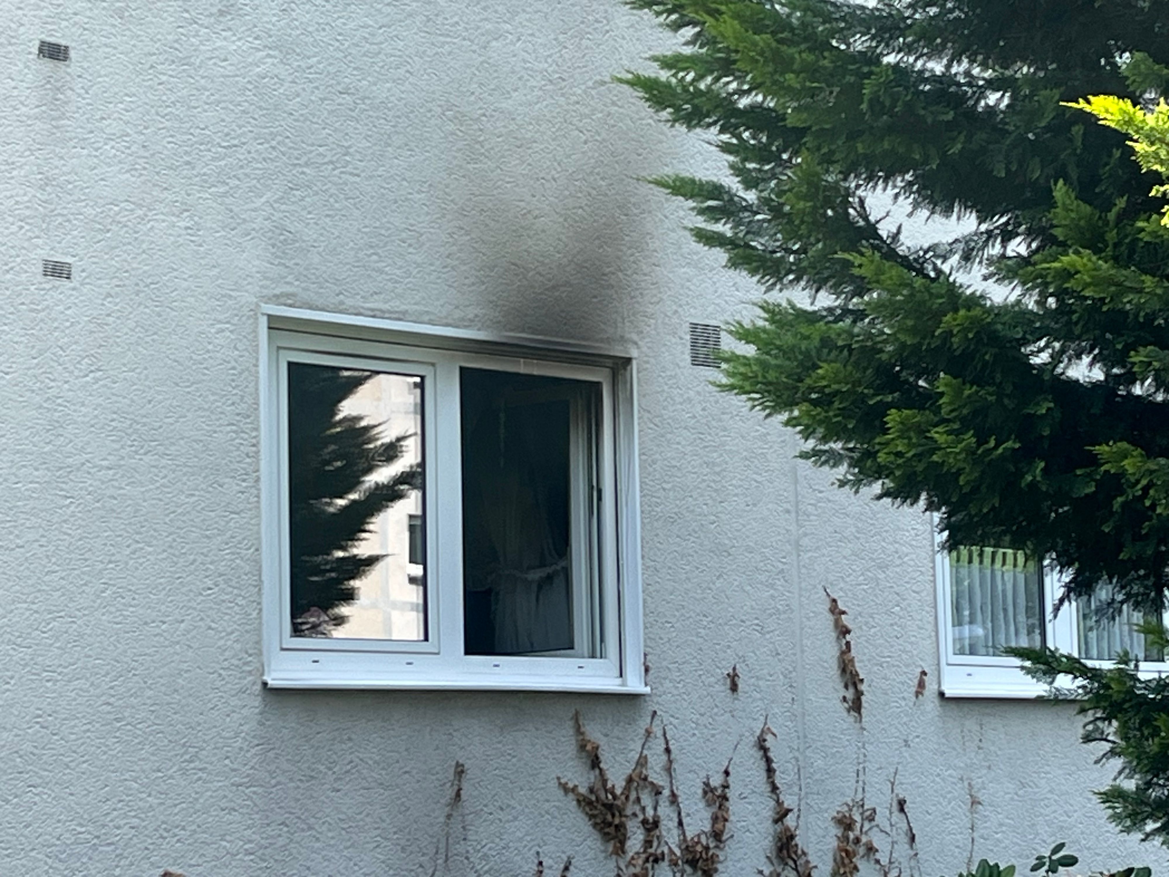 Verrauchtes Fenster