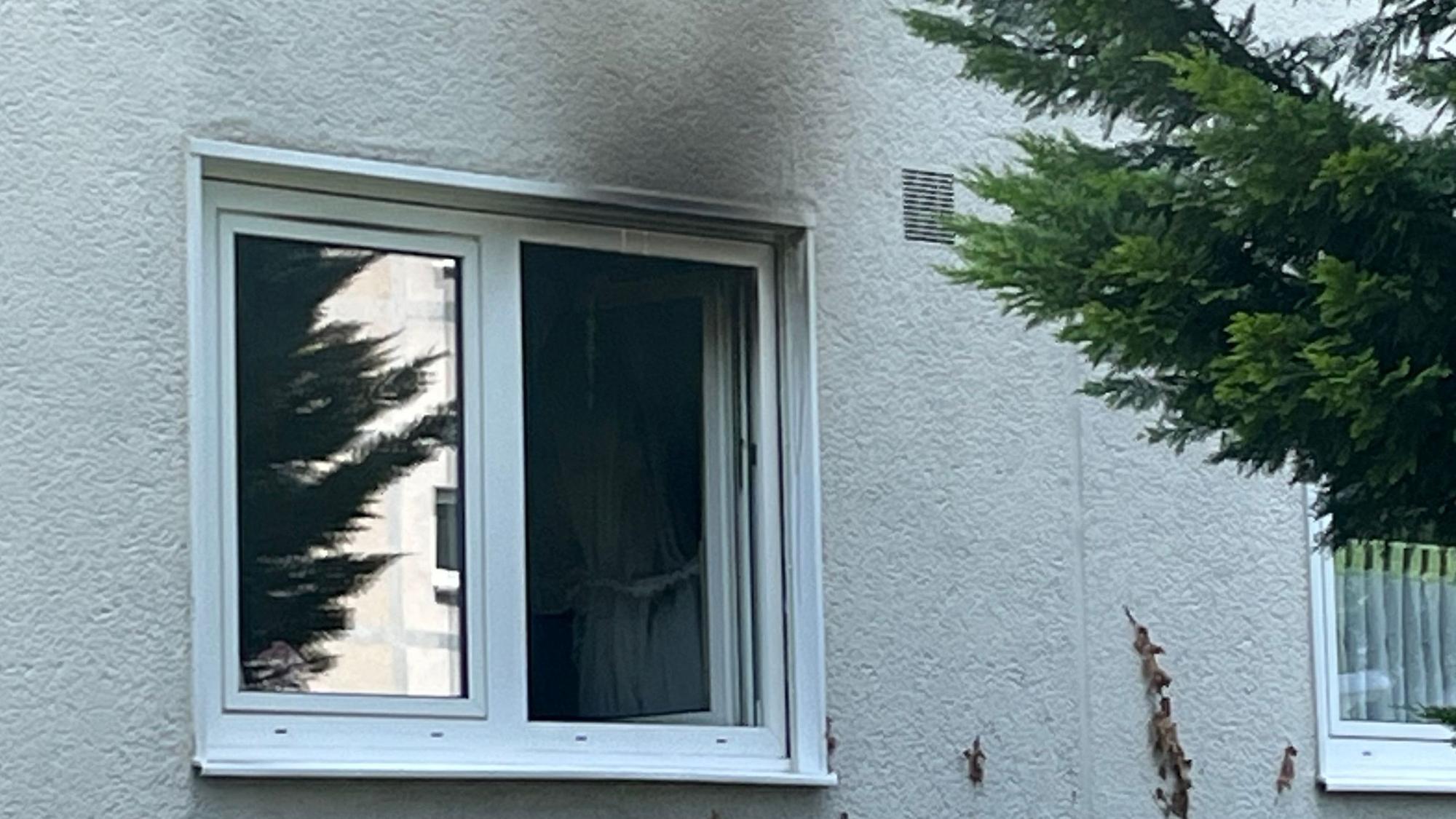 Verrauchtes Fenster