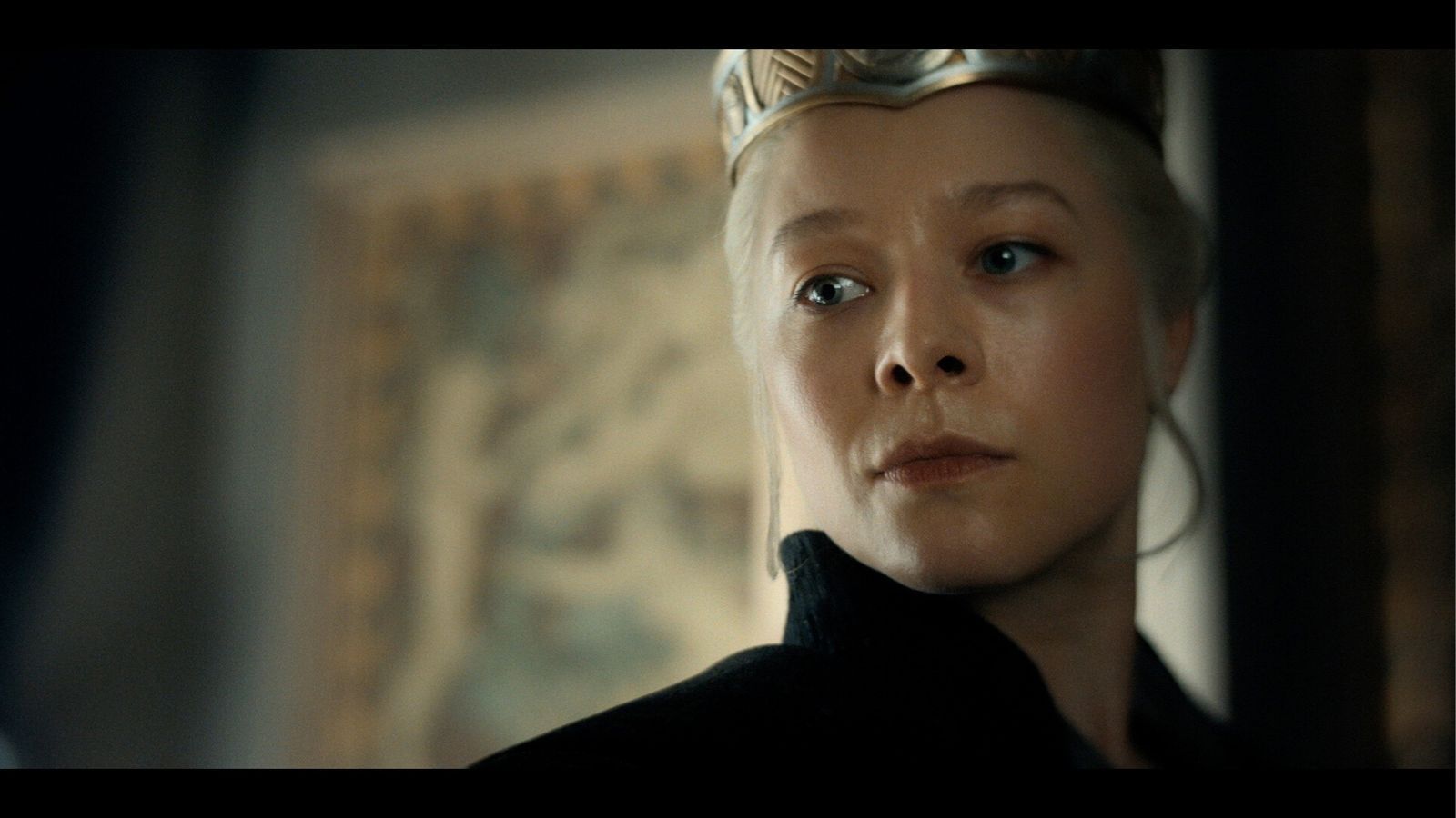 Königin Rhaenyra (Emma D'Arcy) ämpft um ihr Geburtsrecht: den Eisernen Thron von Westeros.  (Bild: HBO MAX)