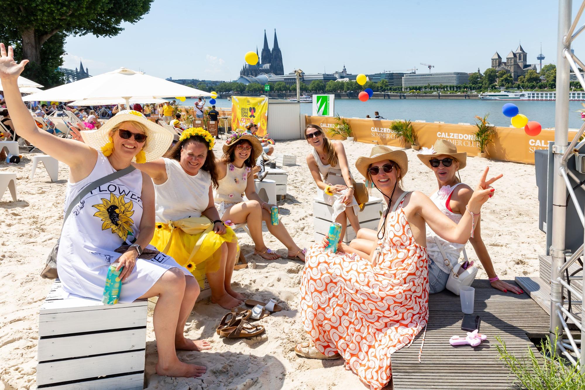 20.06.2026: Köln:Das seit mehr als 10 Jahren veranstaltete Sommerfestival „Jeck im Sunnesching“ findet dieses Jahr im Tanzbrunnen statt. Foto: Martina Goyert
