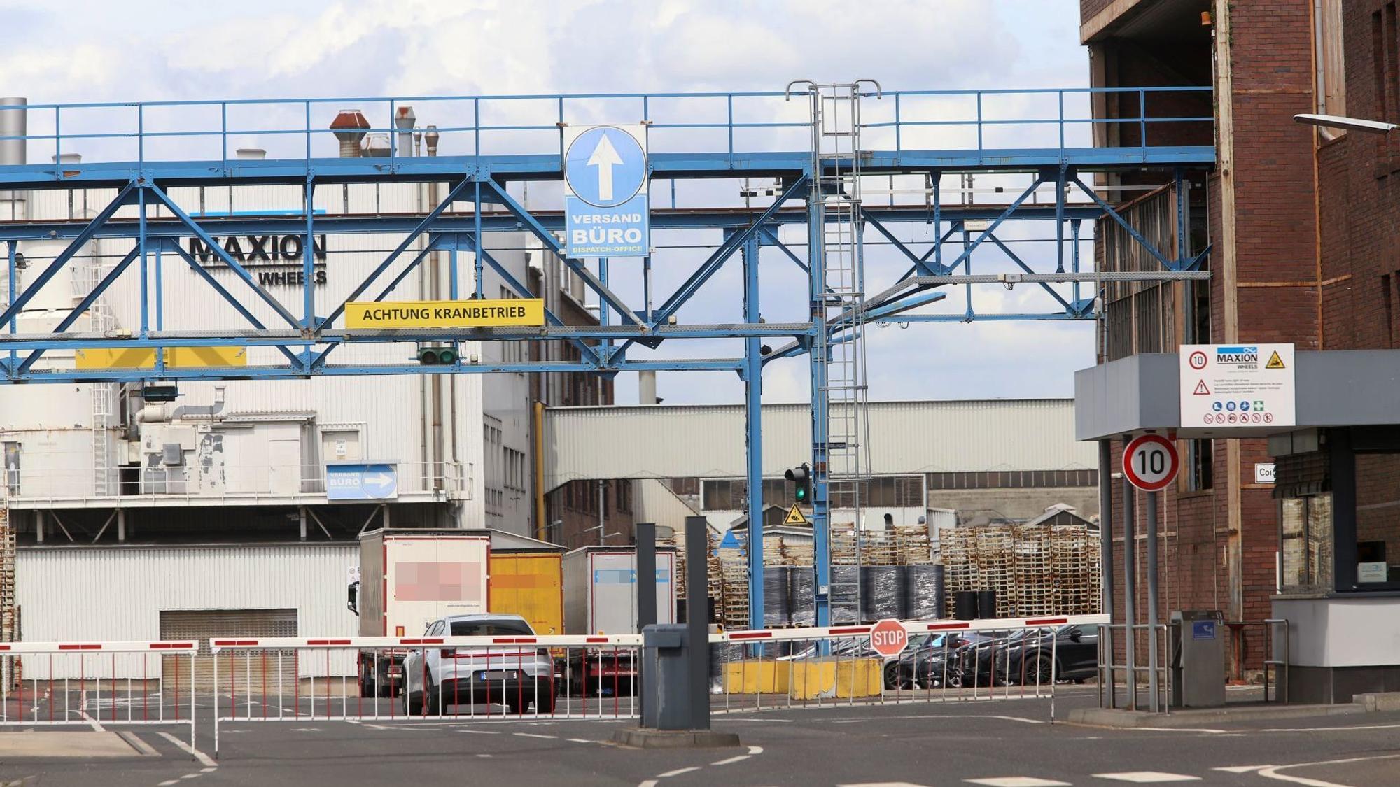 Die Aufnahme zeigt die Lemmerz-Werke.