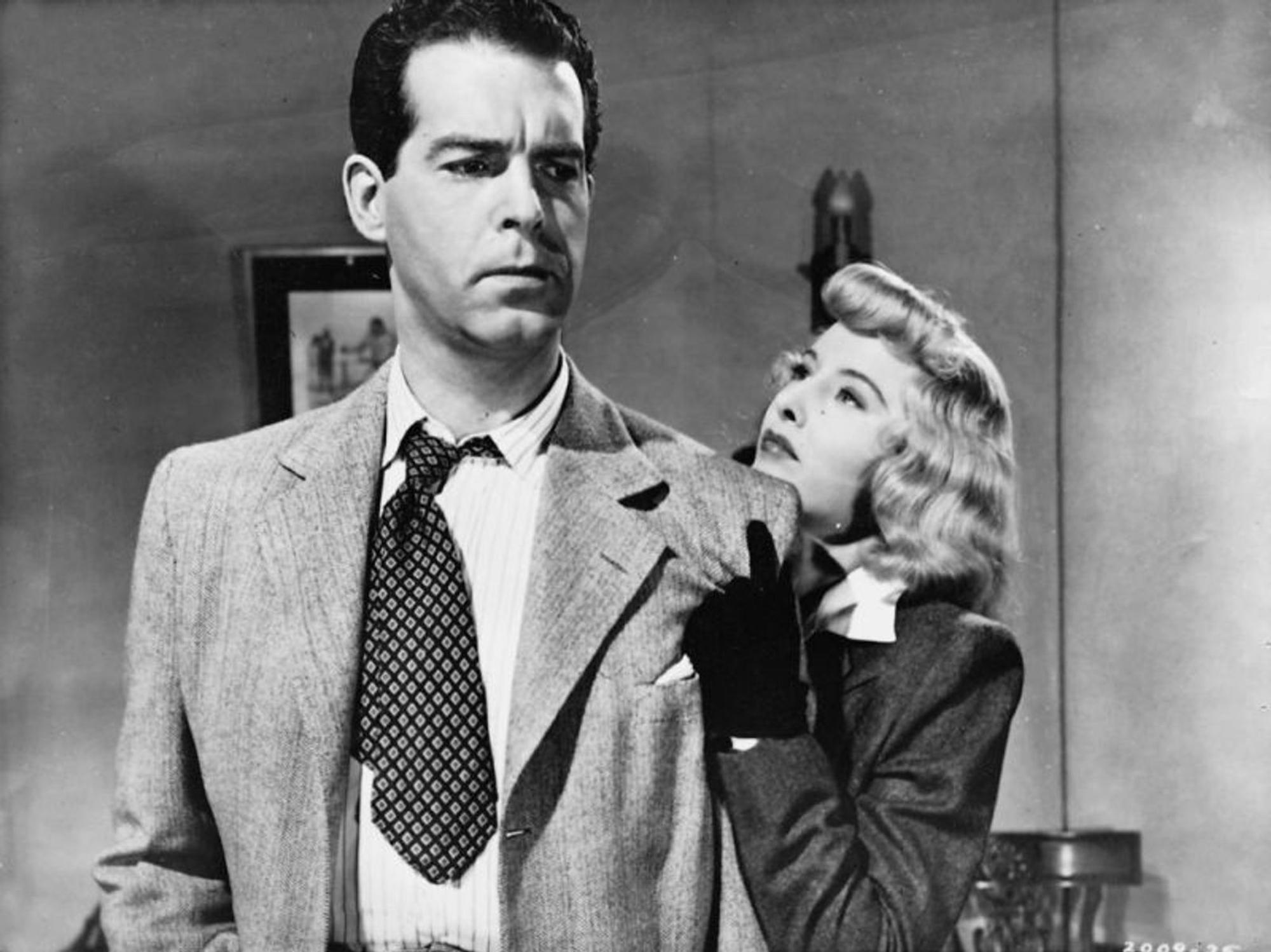 Kaum ein Film noir ist so düster, zynisch und verführerisch wie Billy Wilders „Frau ohne Gewissen“: Barbara Stanwyck brilliert als eiskalte Femme fatale und Fred MacMurray als williger Komplize. Der Film erhielt sieben Oscar-Nominierungen. (Bild: Universal Pictures)