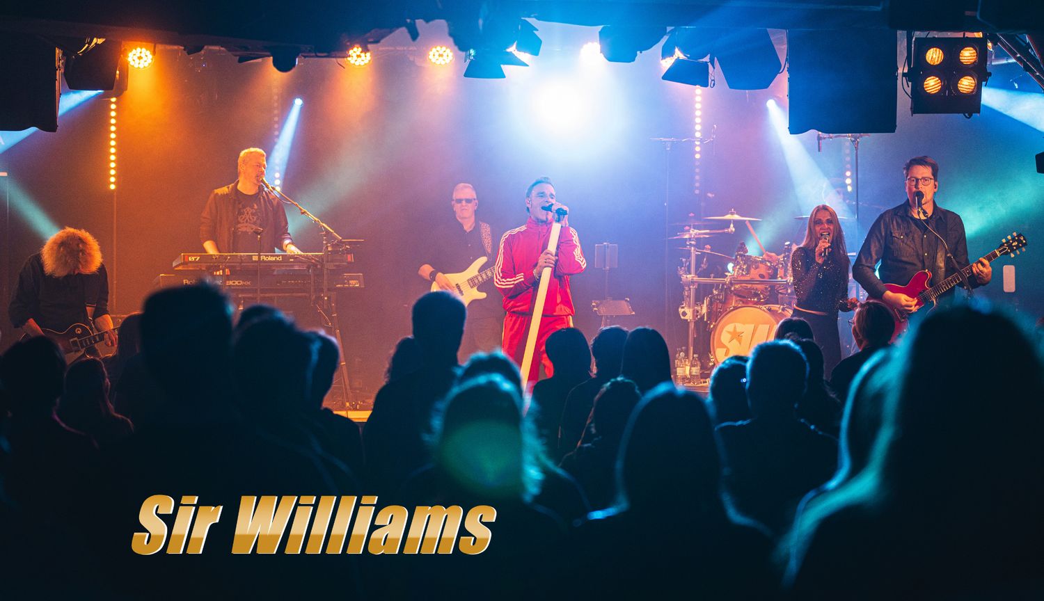 Die Siegburger Tribute Band Sir Williams ist seit mehr als zwanzig Jahren auf den Bühnen der Region und bundesweit unterwegs.