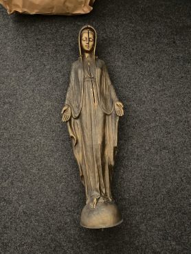 Die in Köln-Porz gefundene Marienstatue