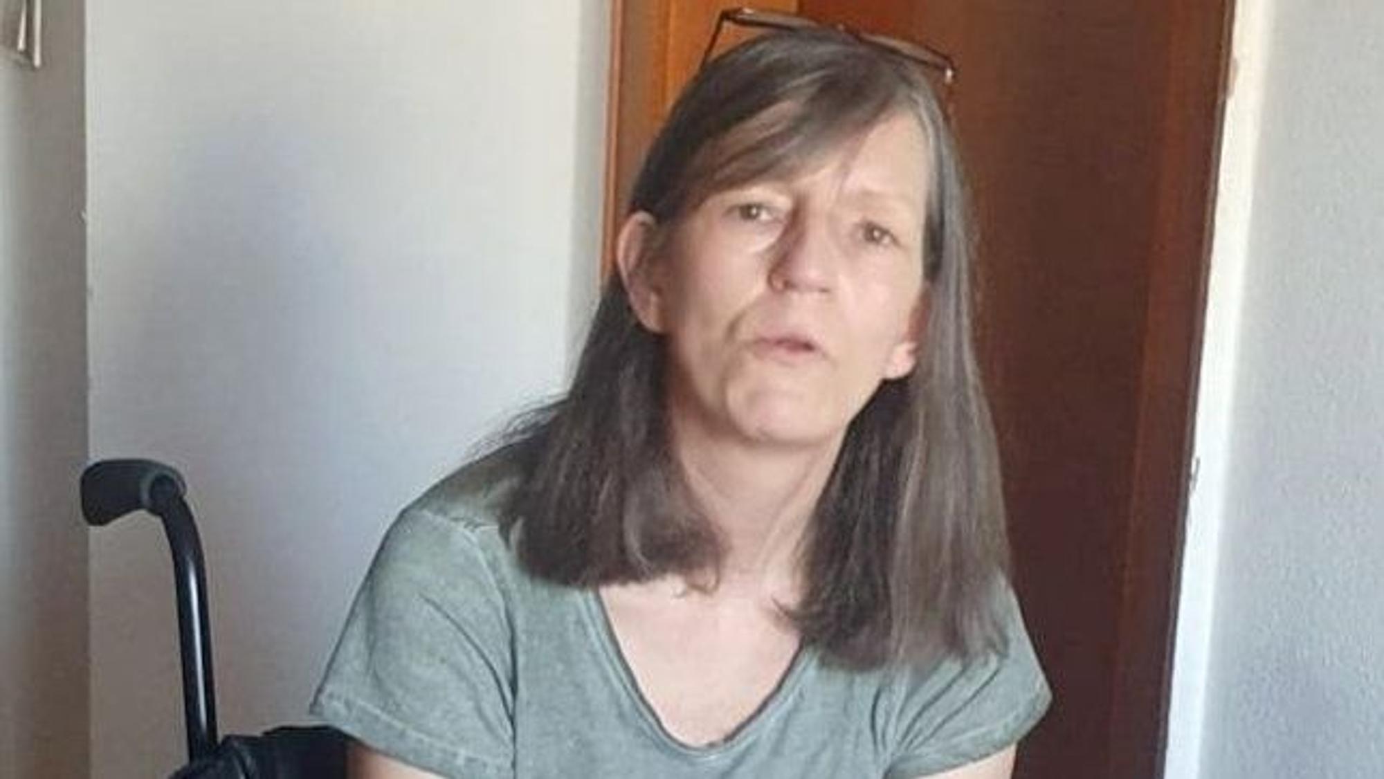 Rollstuhlfahrerin Janette Bongart soll aus ihrer Wohnung geklagt werden.