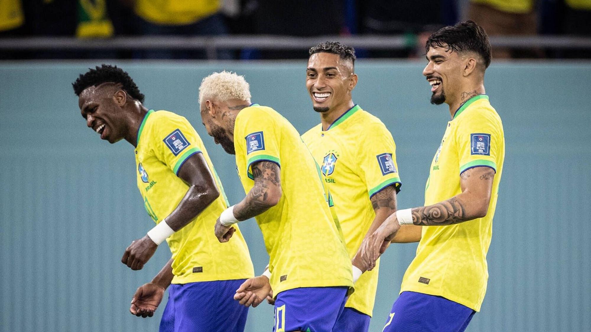 Vini Jr, Neymar und Raphinha