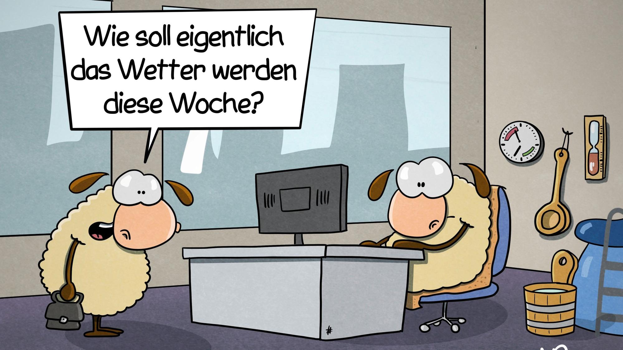 Cartoon Hitze
