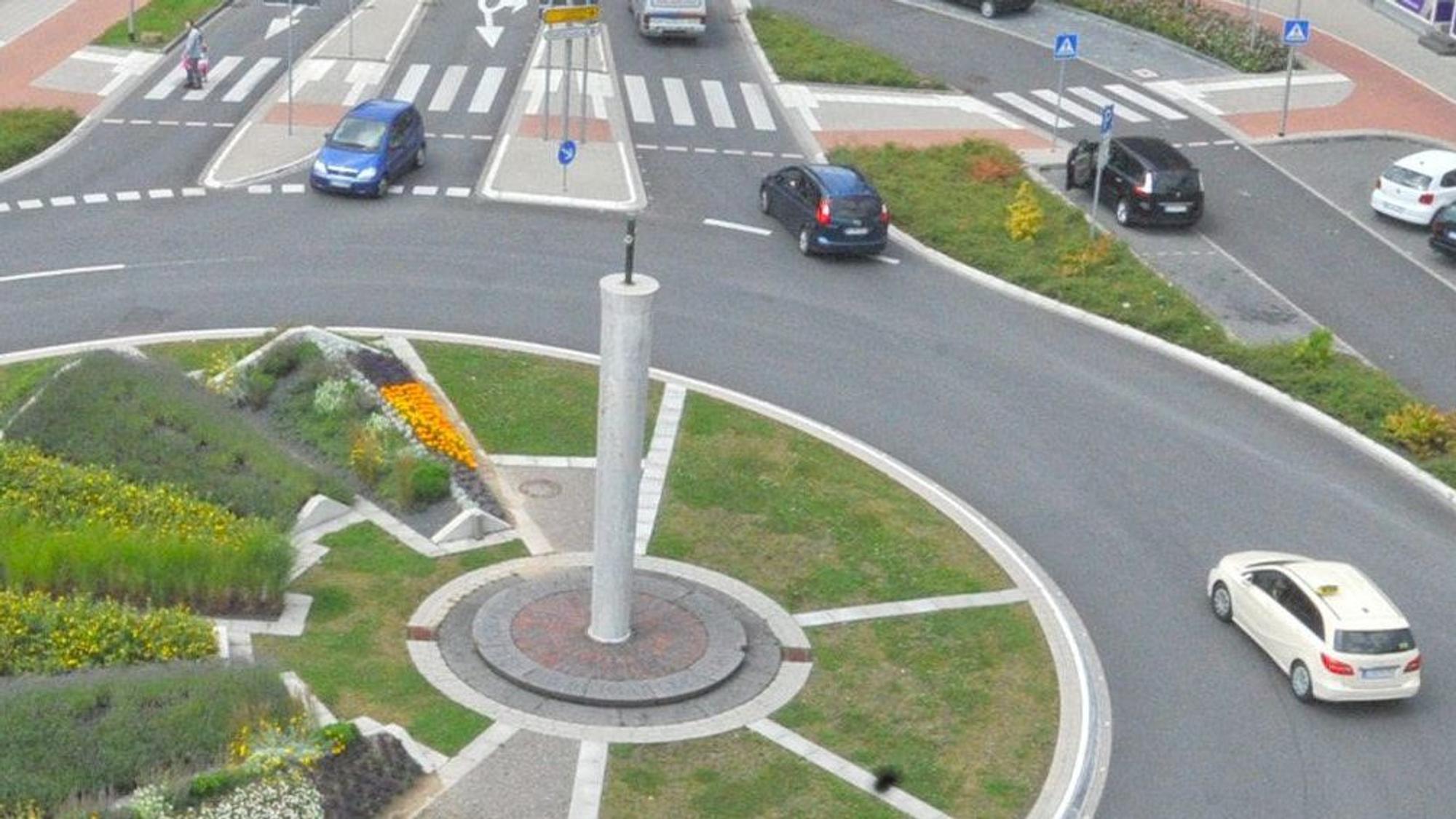 Die Stele am Berliner Platz soll beleuchtet werden.
