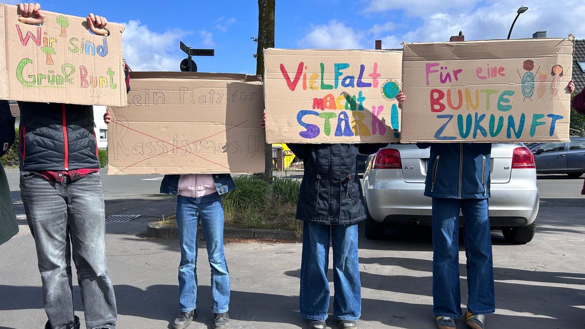 Mit Plakaten die Demokratie stärken.