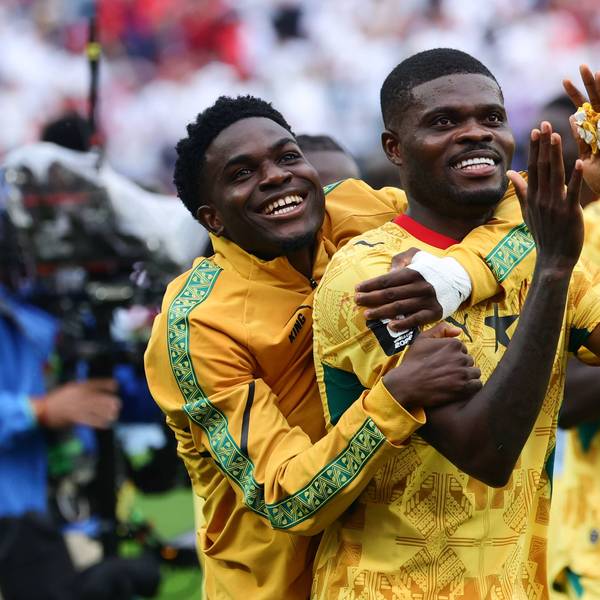 Die Ghana-Spieler um Thomas Partey bei der WM 2026.