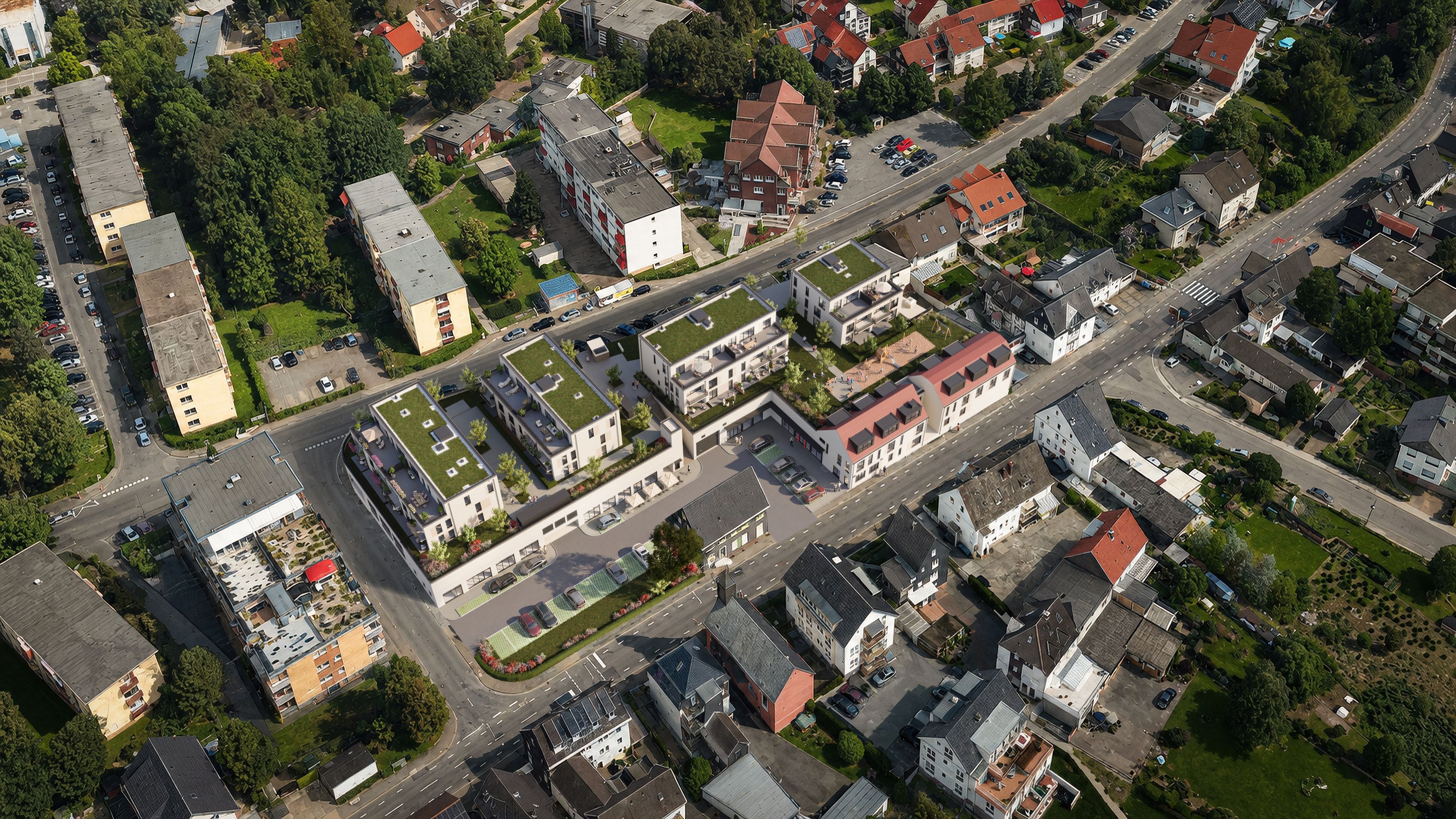 So soll das Nahversorgungszentrum Fettehenne fertig aussehen.