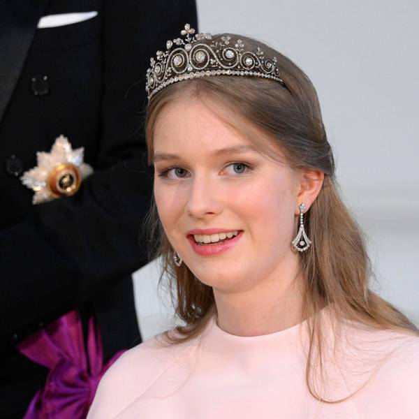 Prinzessin Eléonore mit Tiara.
