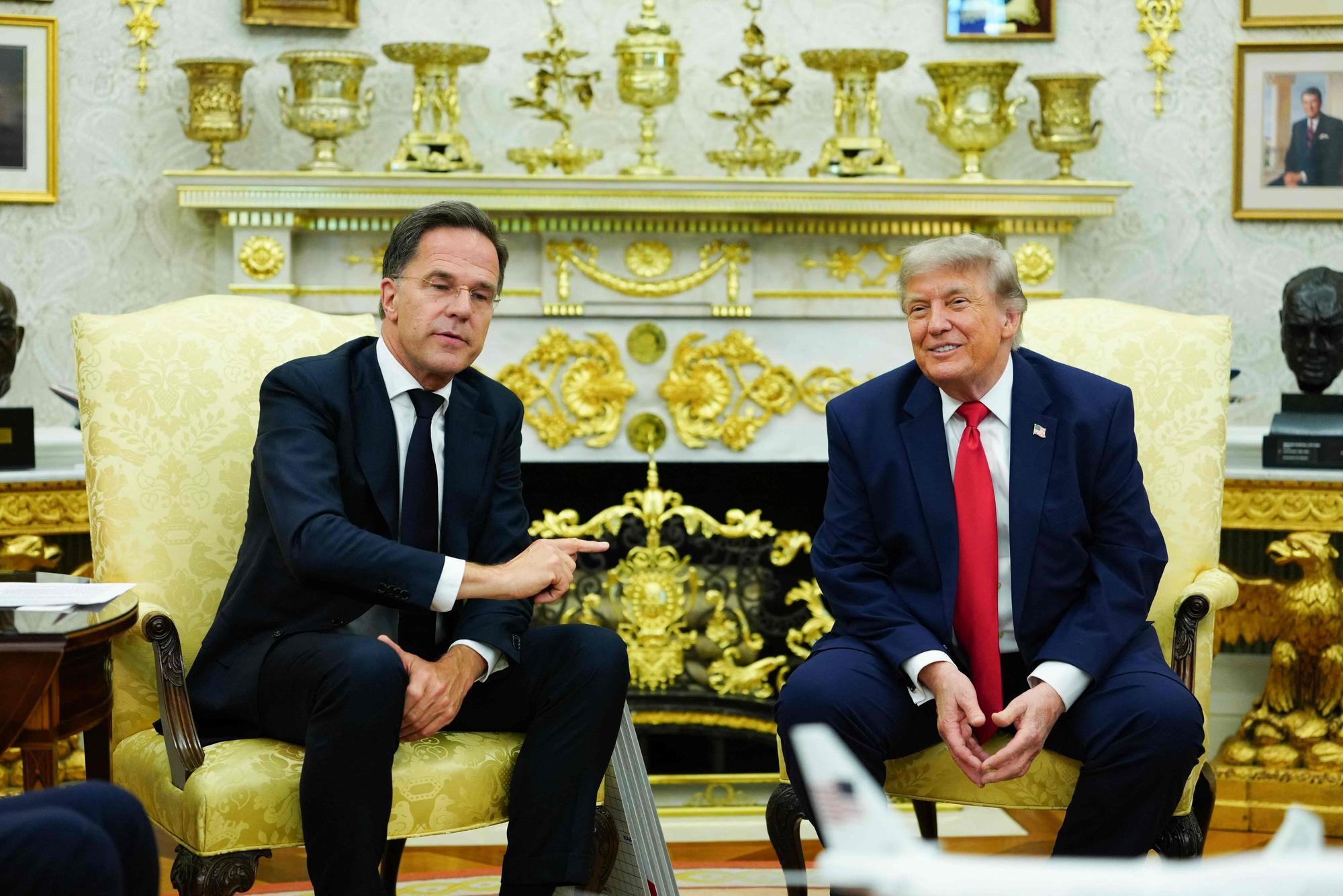 US-Präsident Trump lobt NATO-Generalsekretär Rutte.